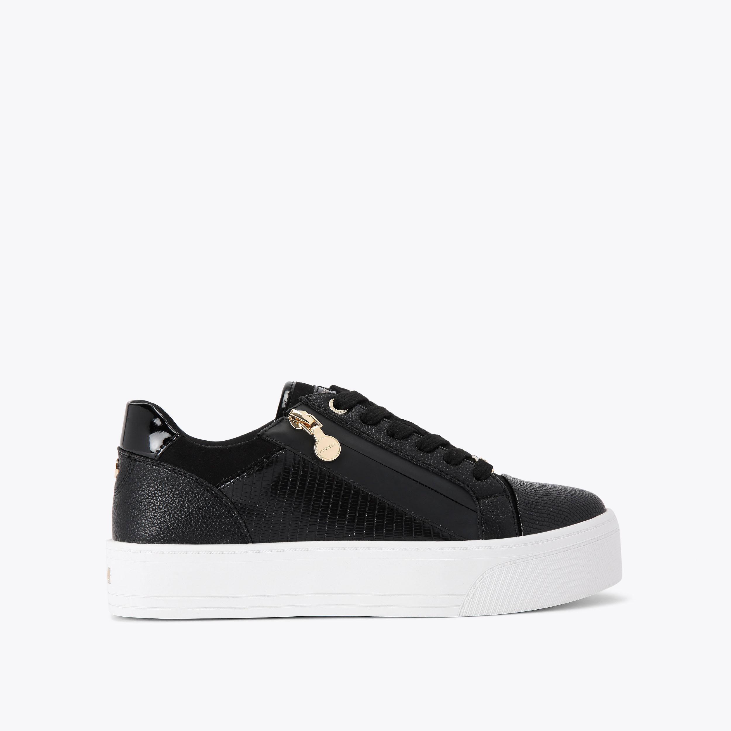 ステラルー Women Black Solarglide Running Sneakers | Stella McCartney US