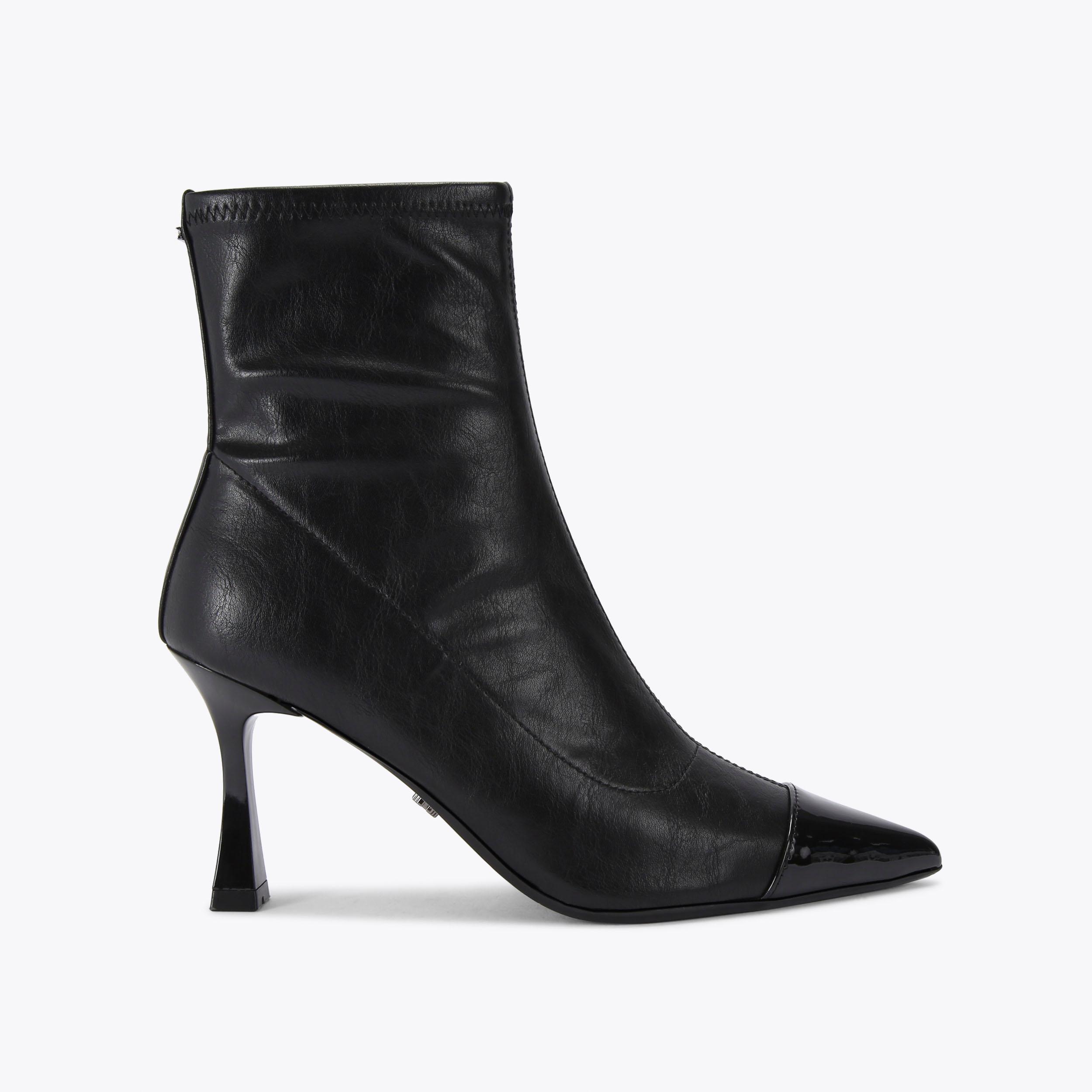 MIDNIGHT ANKLE Black Heeled Ankle boot by CARVELA