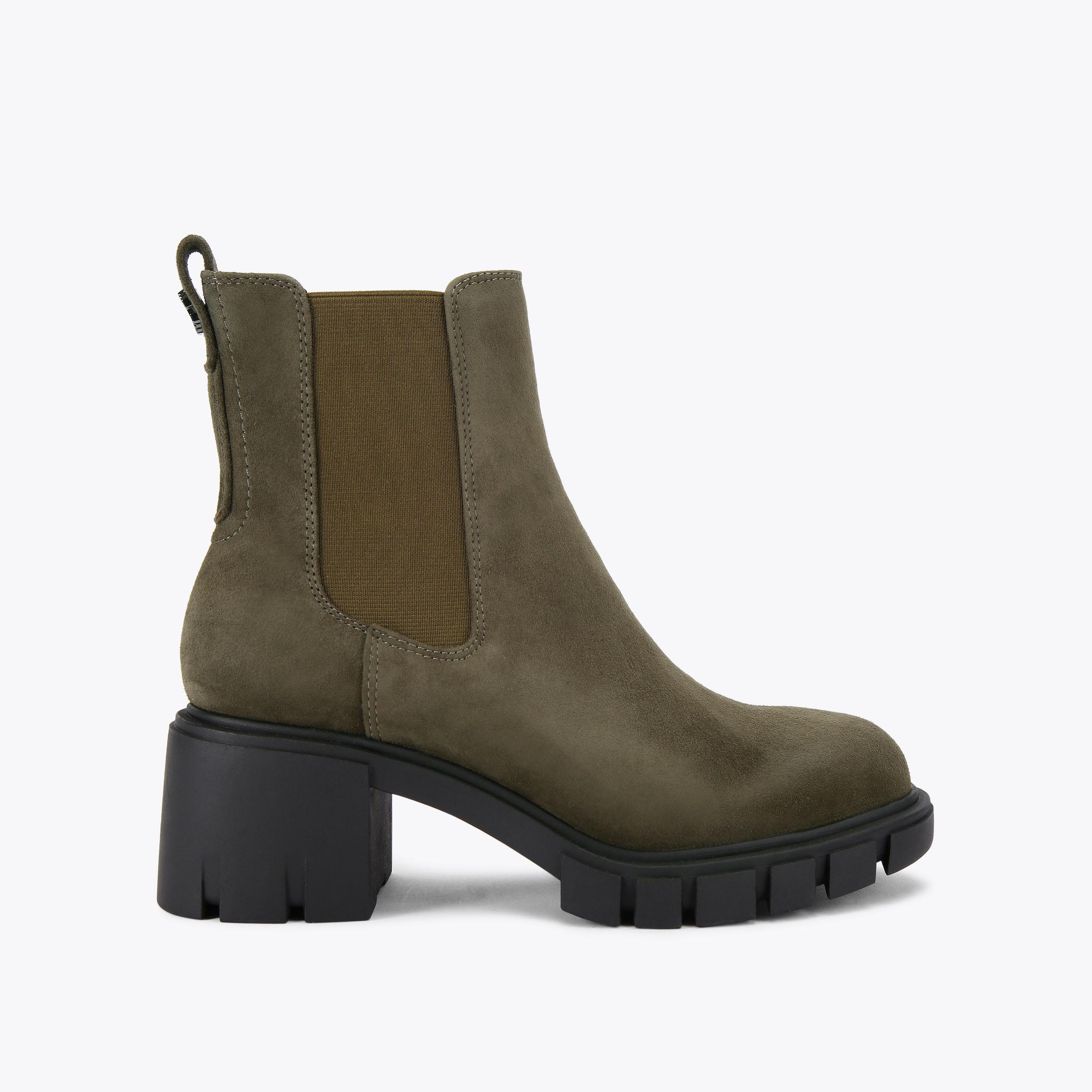 Chelsea Boots Khaki Damen