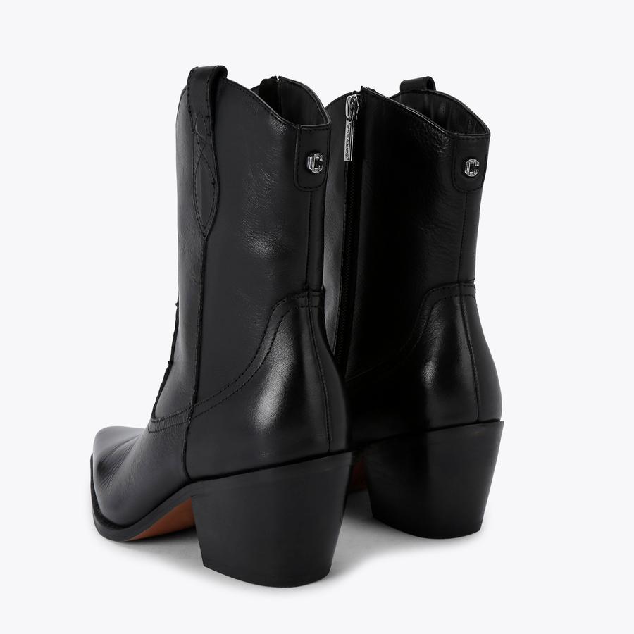 MAVEN Black Western Boot by CARVELA