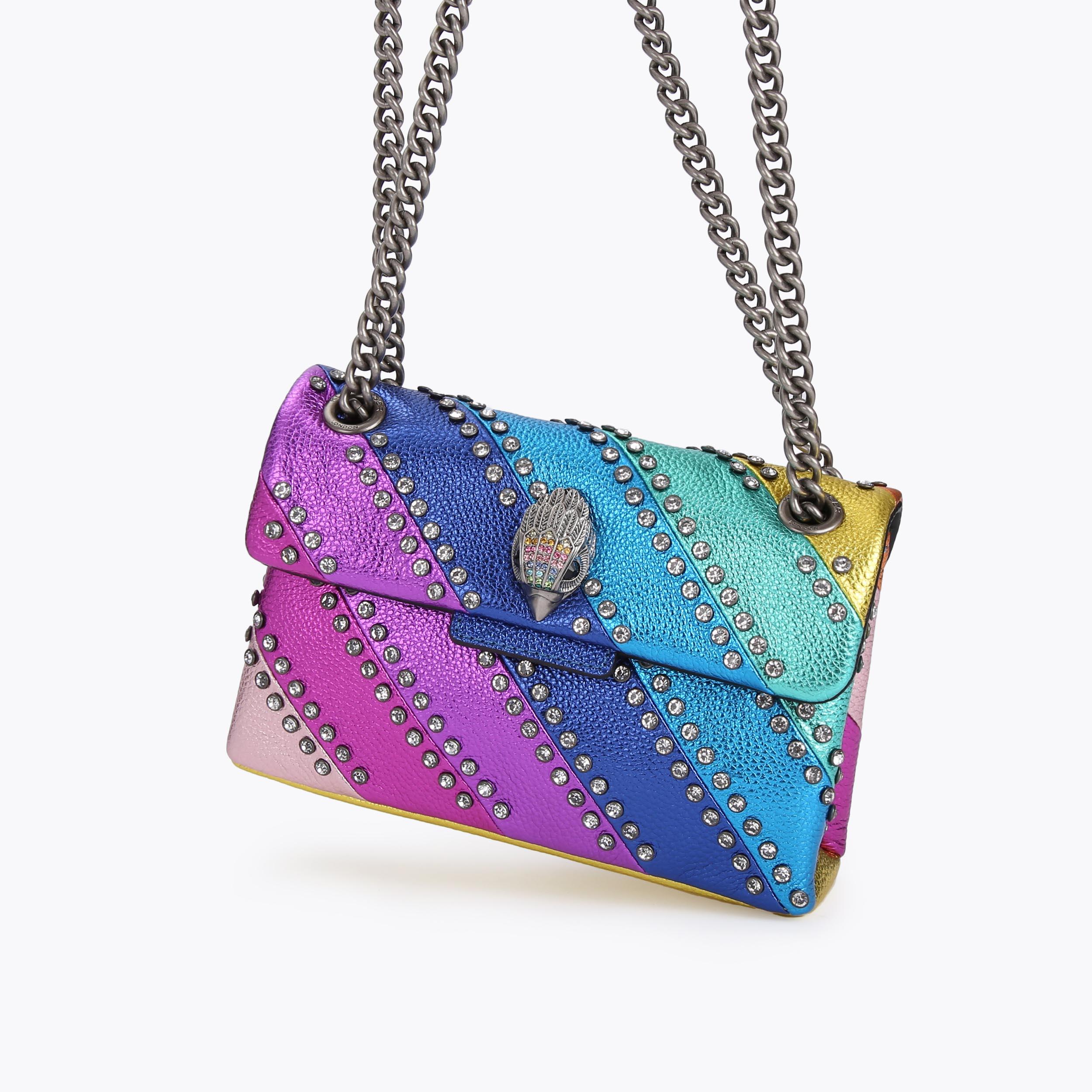 Kurt geiger rainbow crystal bag sale