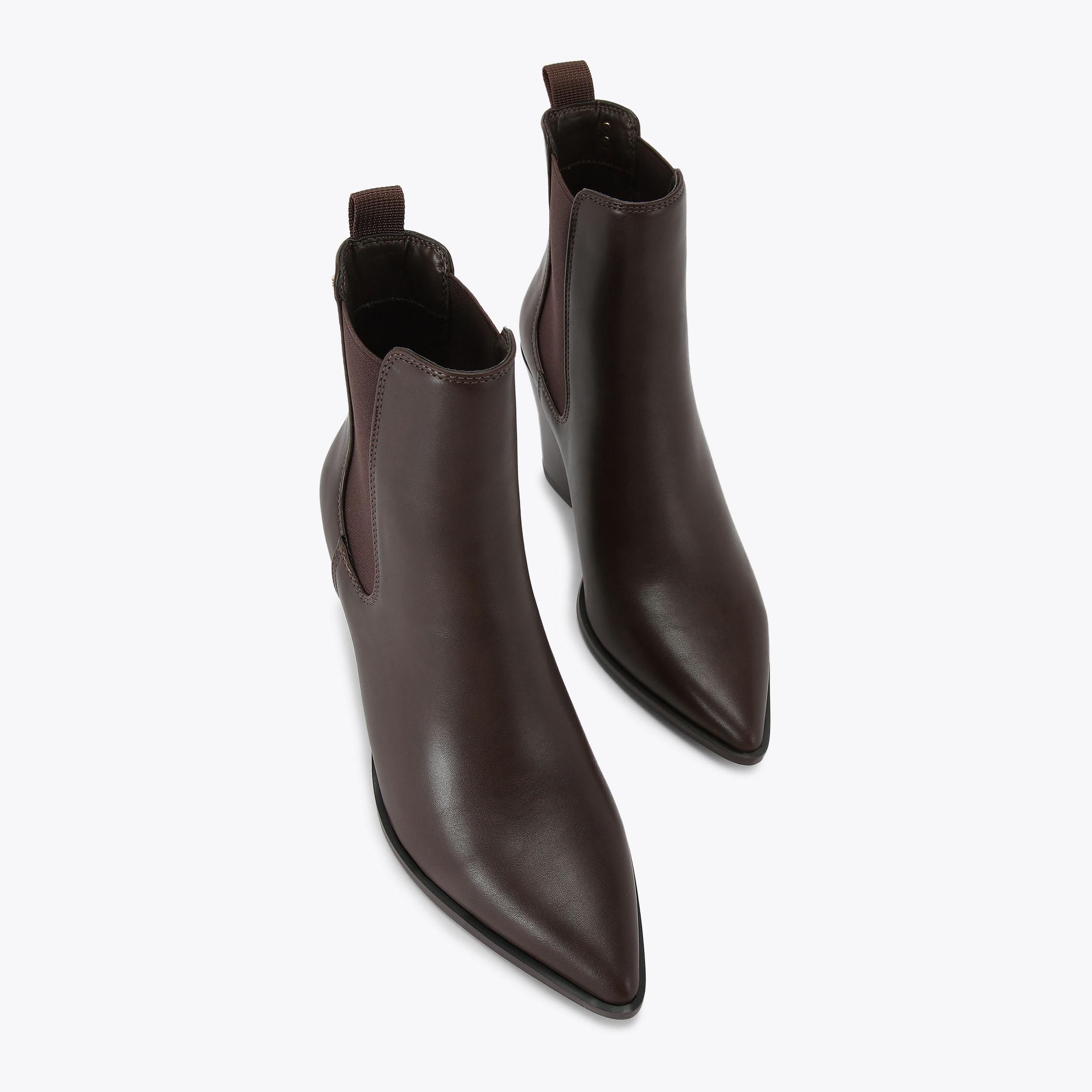 carvela brown ankle boots