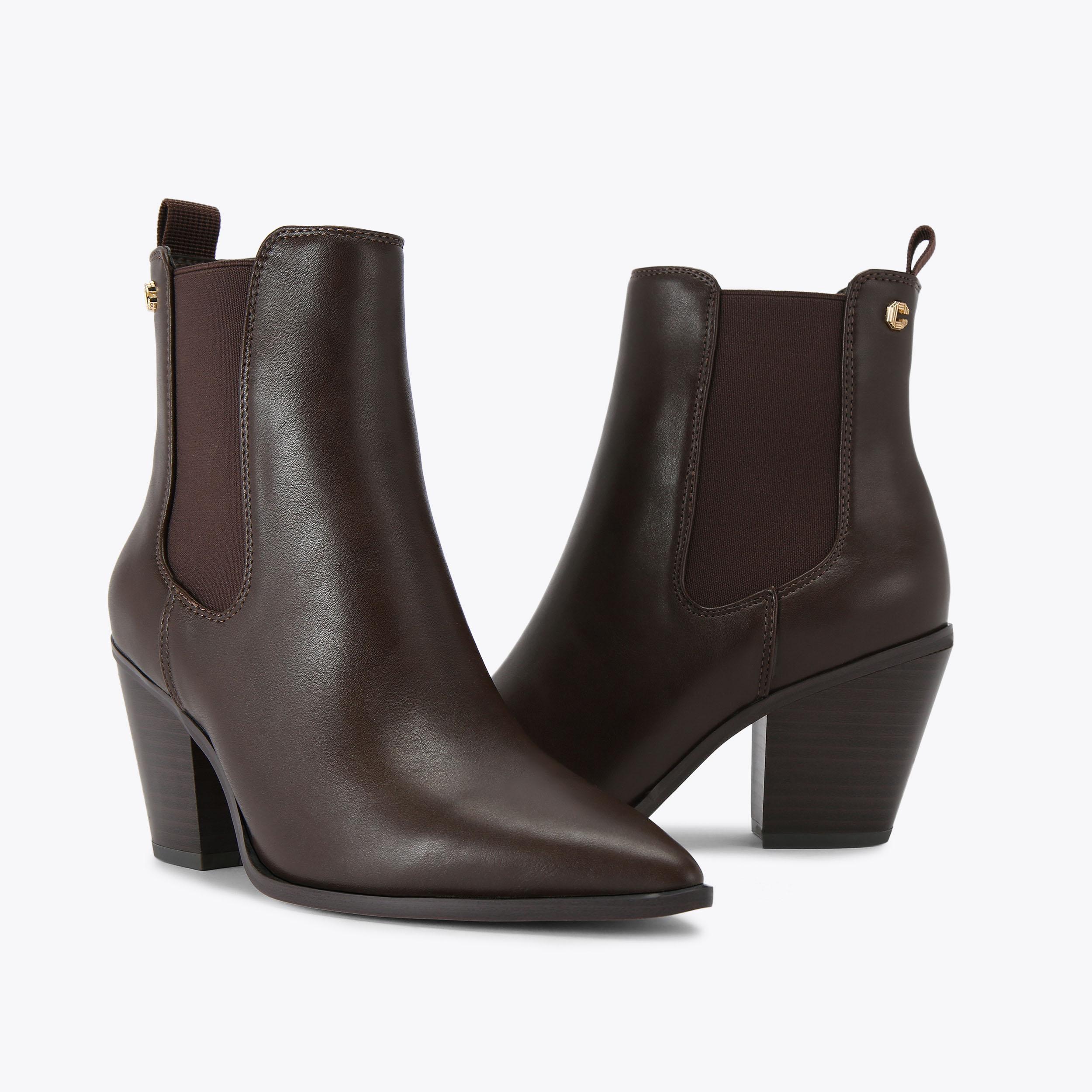 carvela brown ankle boots