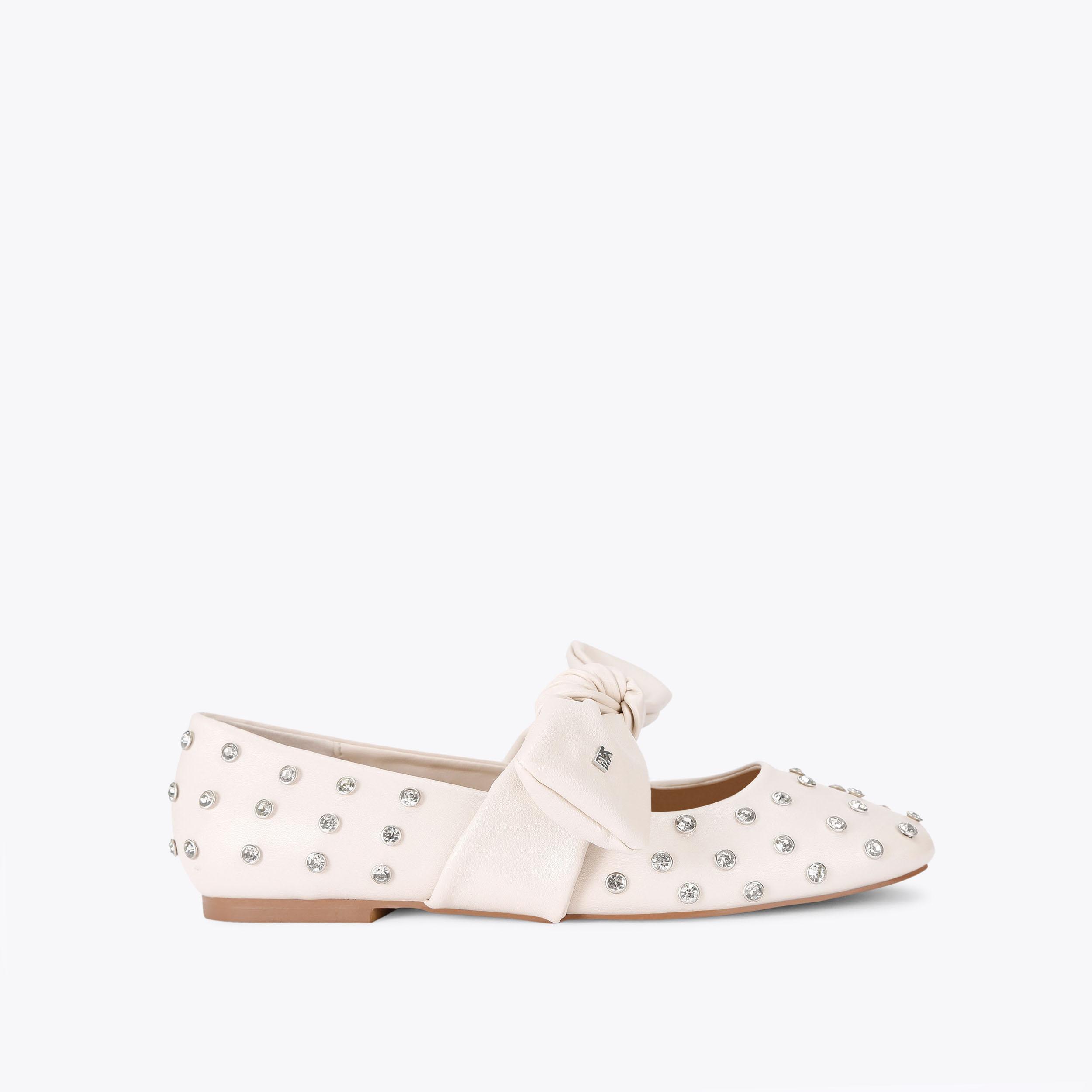 MASTER STUD Bone Studded Tie Flat by KG KURT GEIGER
