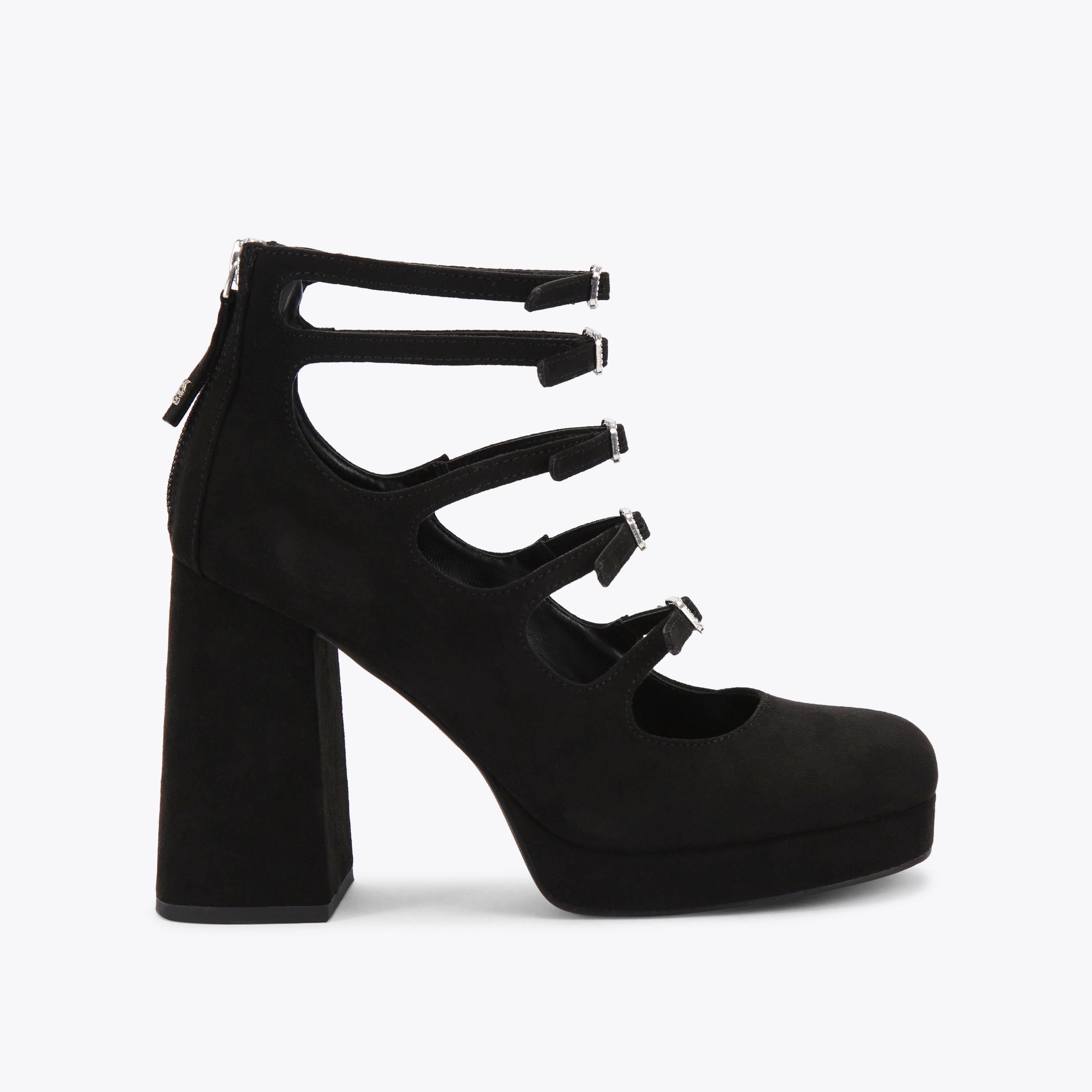 Next black block heel shoes best sale