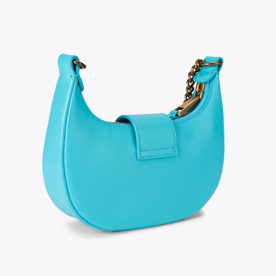 CHELSEA SM HOBO XBODY Turquoise Cross Body Bag by KURT CHELSEA SM HOBO XBODY Turquoise Cross Body Bag by KURT