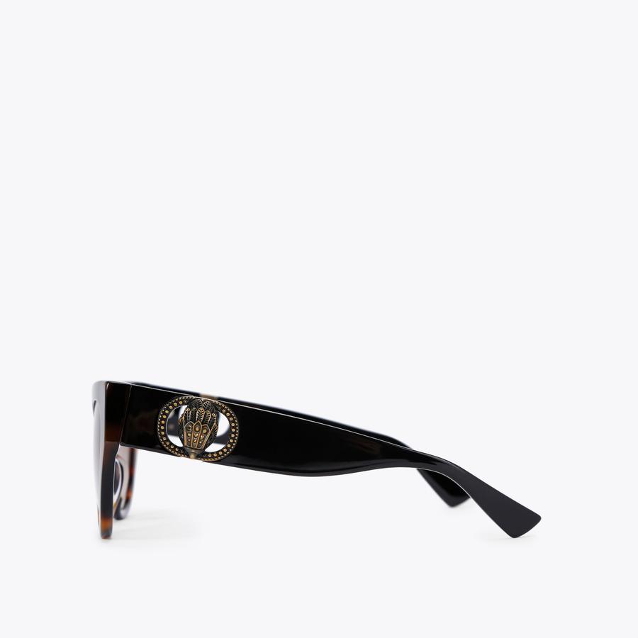 CHELSEA CAT EYE Tortoiseshell Sunglasses by KURT GEIGER LONDON display picture 1