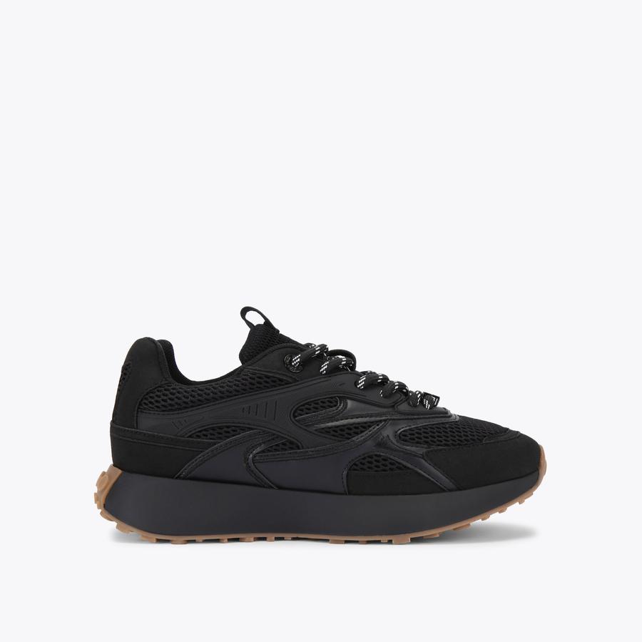 LAVISH Black Mesh Sneaker by KG KURT GEIGER