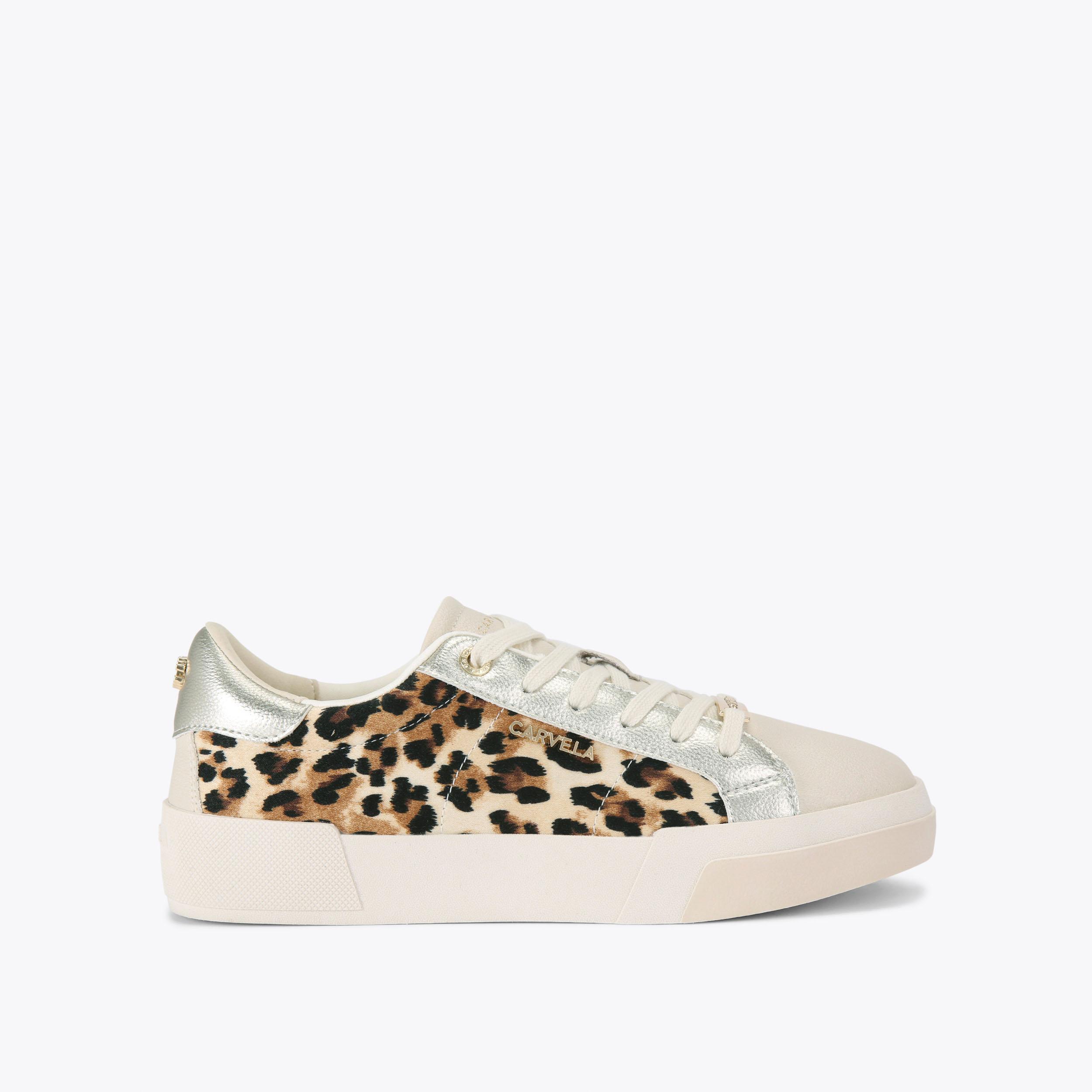 SANTIANA SNEAKER Leopard Print Trainers by CARVELA