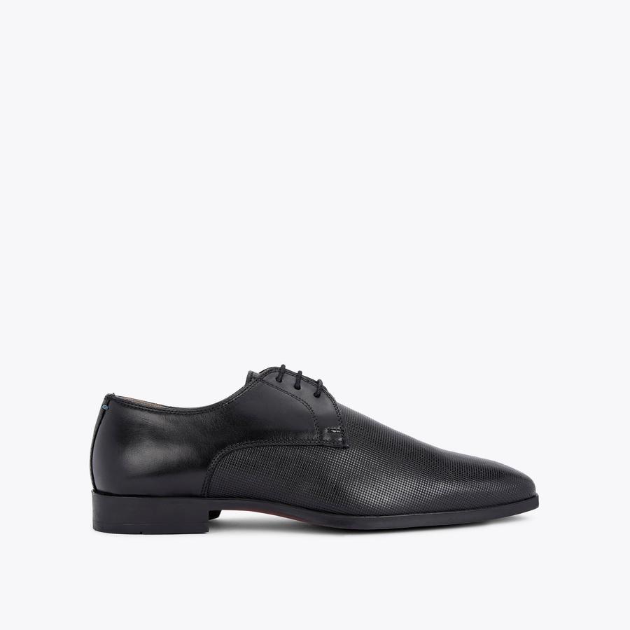 CARLTON Black Derby Shoes by KG KURT GEIGER