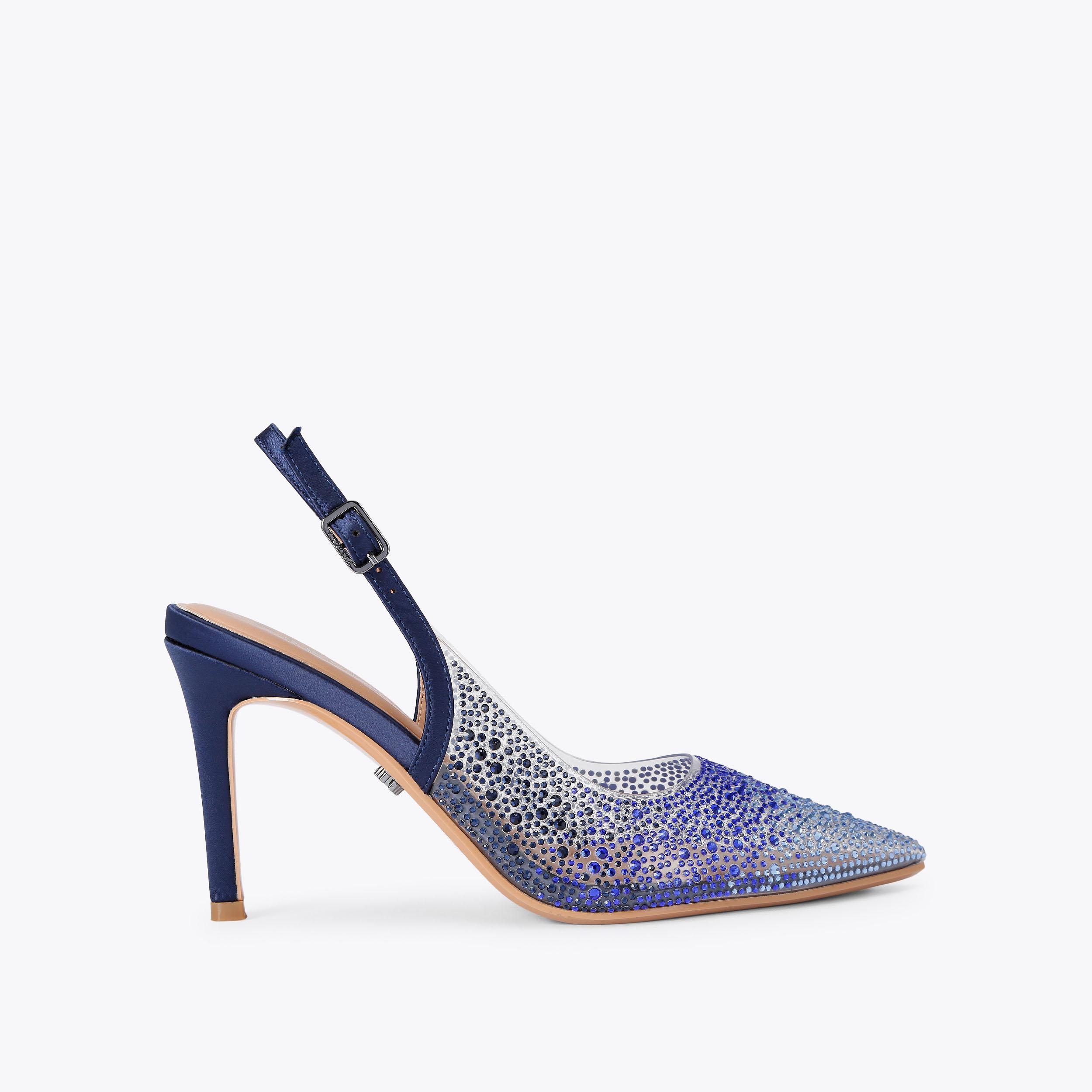 Anna Field LEATHER - Sandales à talons hauts - gold/doré