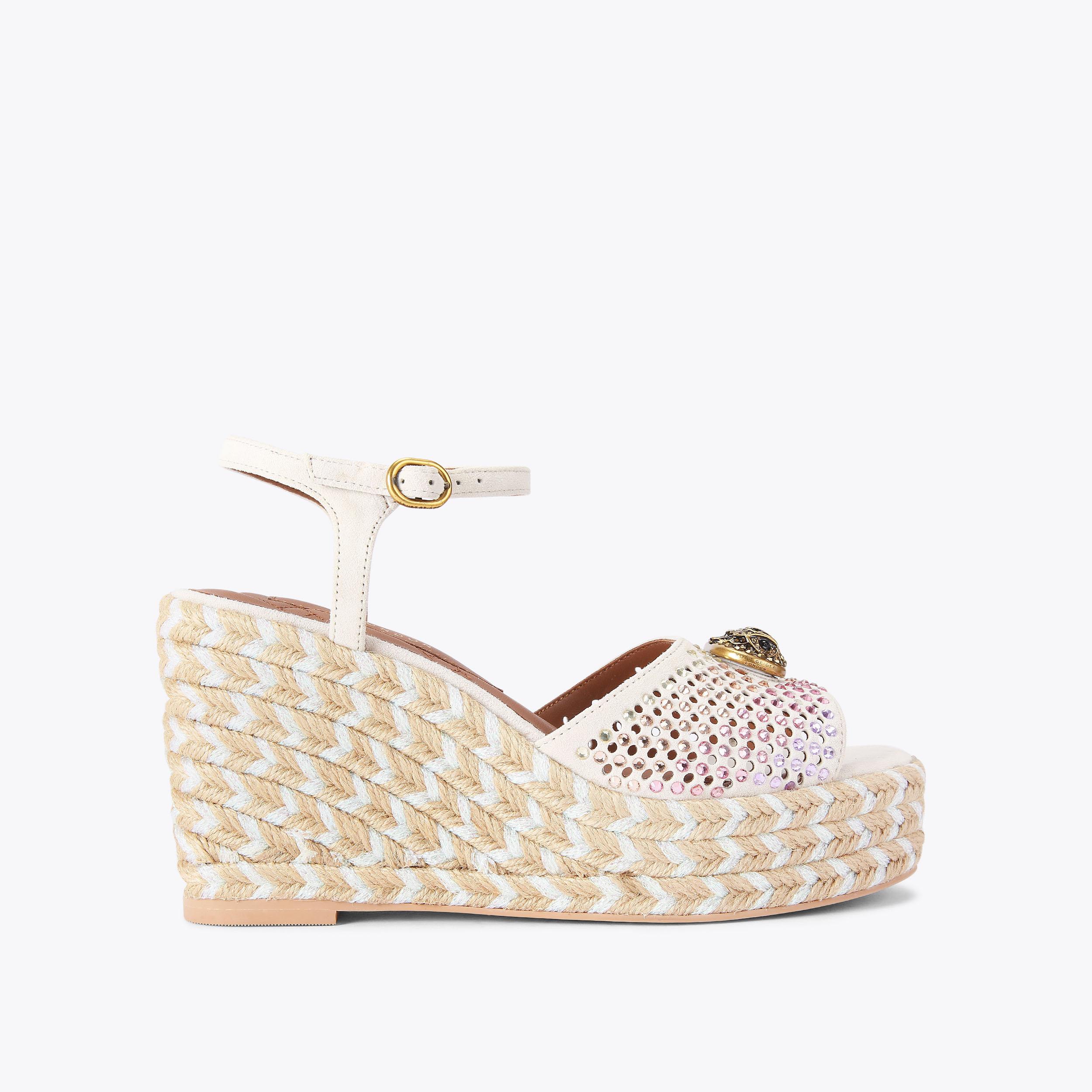 Chelsea Wedge Heel - white