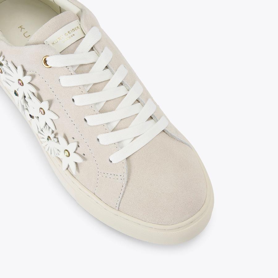 LANEY FLOWER Floral Lace Up Sneaker by KURT GEIGER LONDON