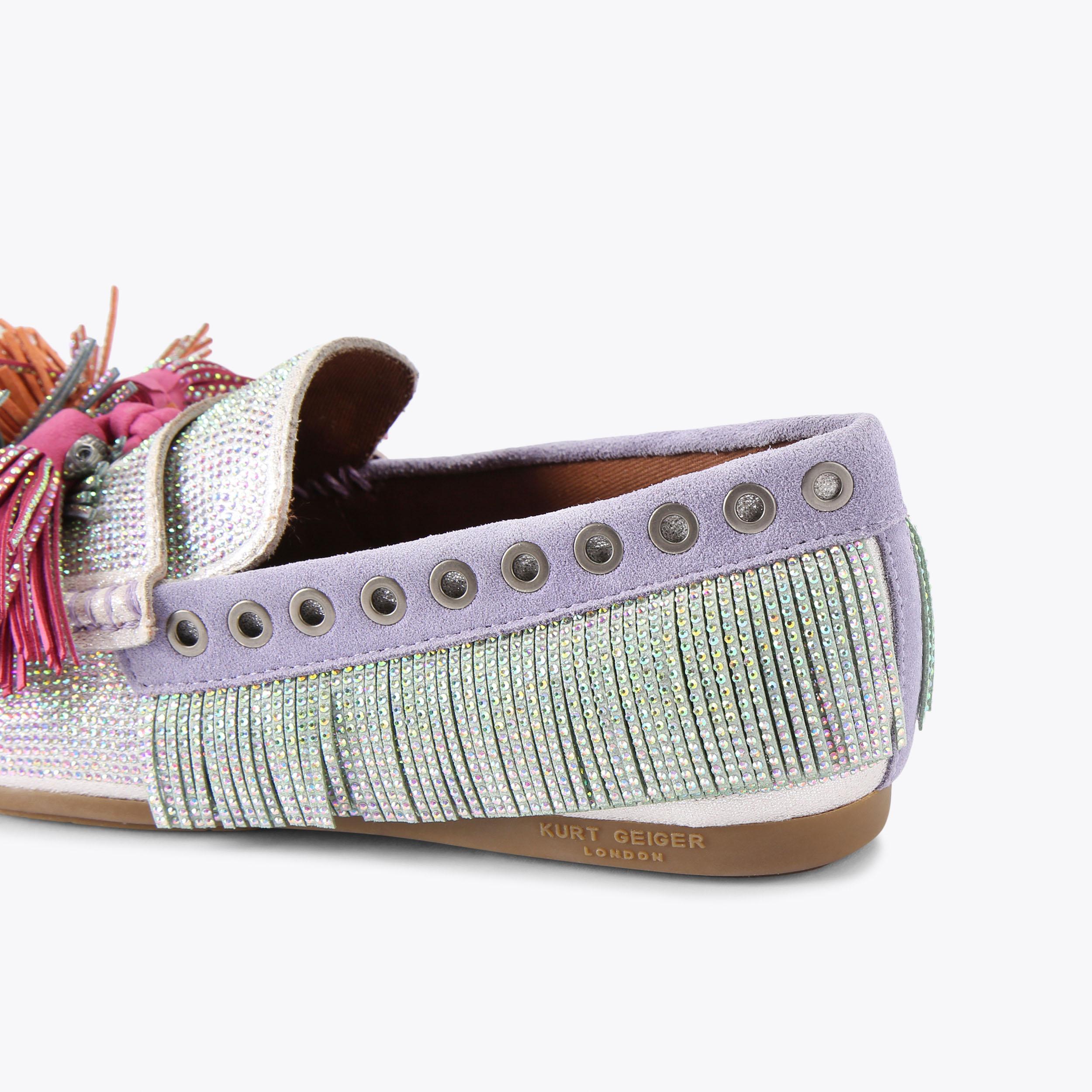 Moccasins With Pom Pom Details main image 1