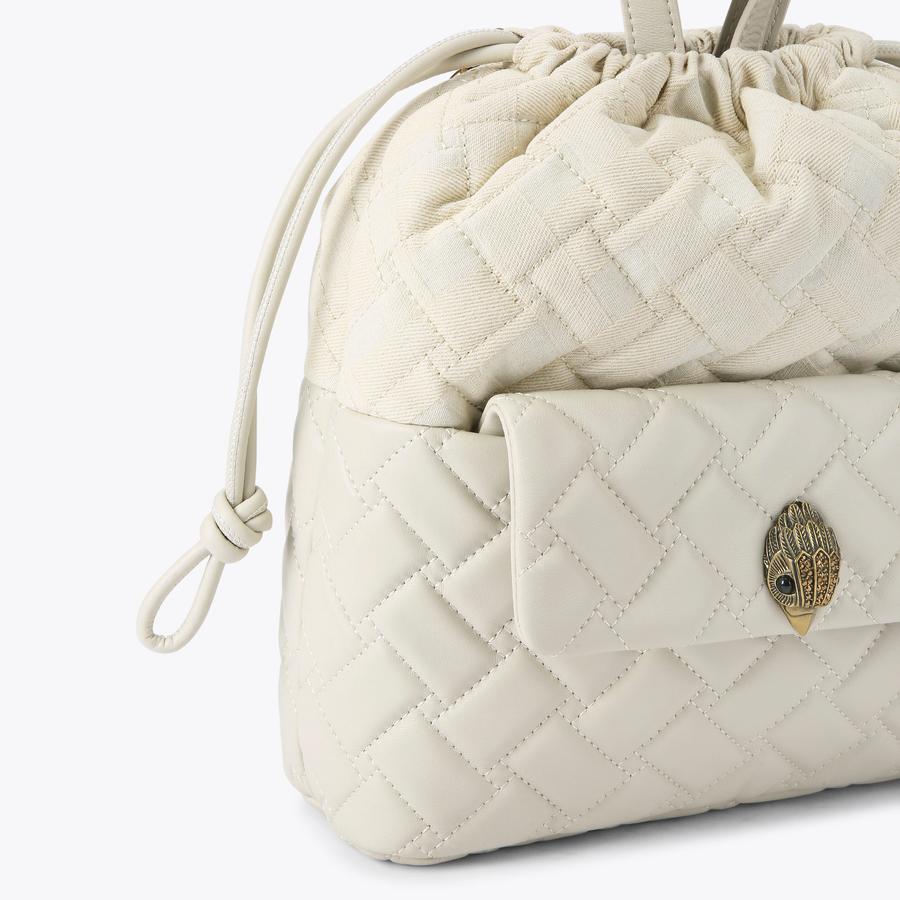 NWT Kurt Geiger String Backpack Kurt Geiger London Southbank Large Clear Vinyl Backpack  main image 2