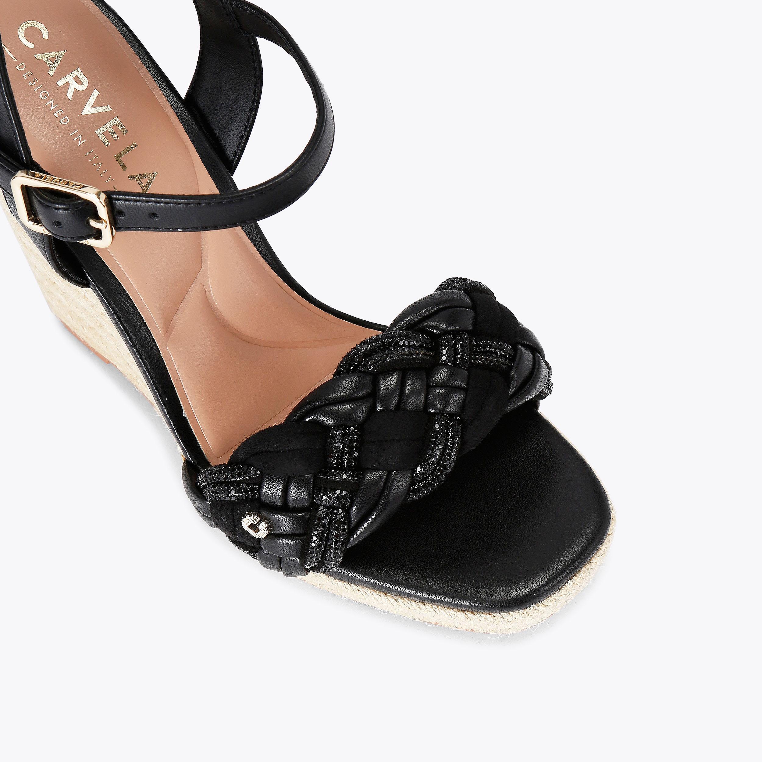 Stella miila☆　0226 Miu Miu Gold/Silver Crystal Embellished Leather Flat Sandals
