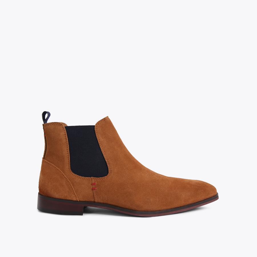 Kurt geiger tan chelsea boots hotsell