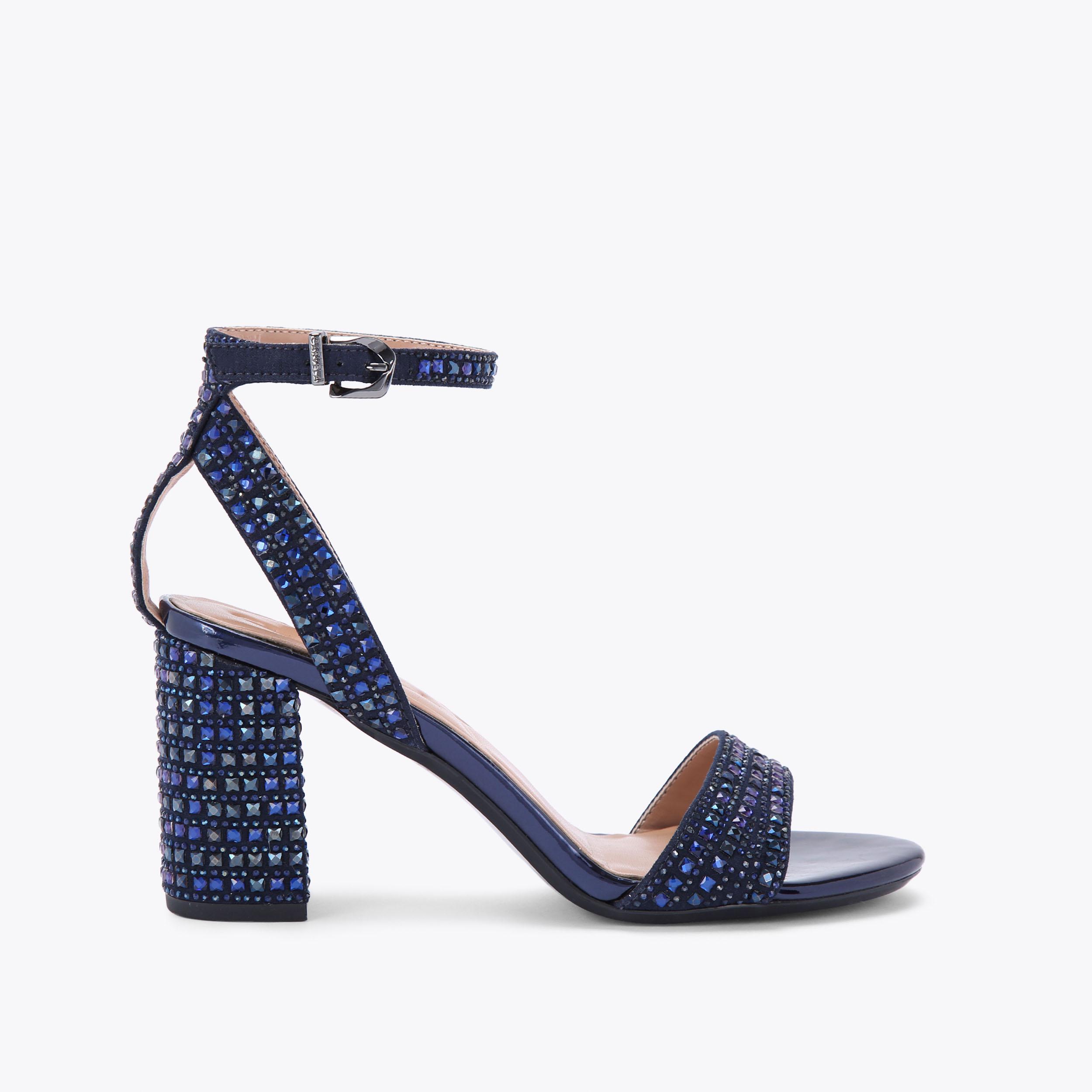 Carvela store navy heels