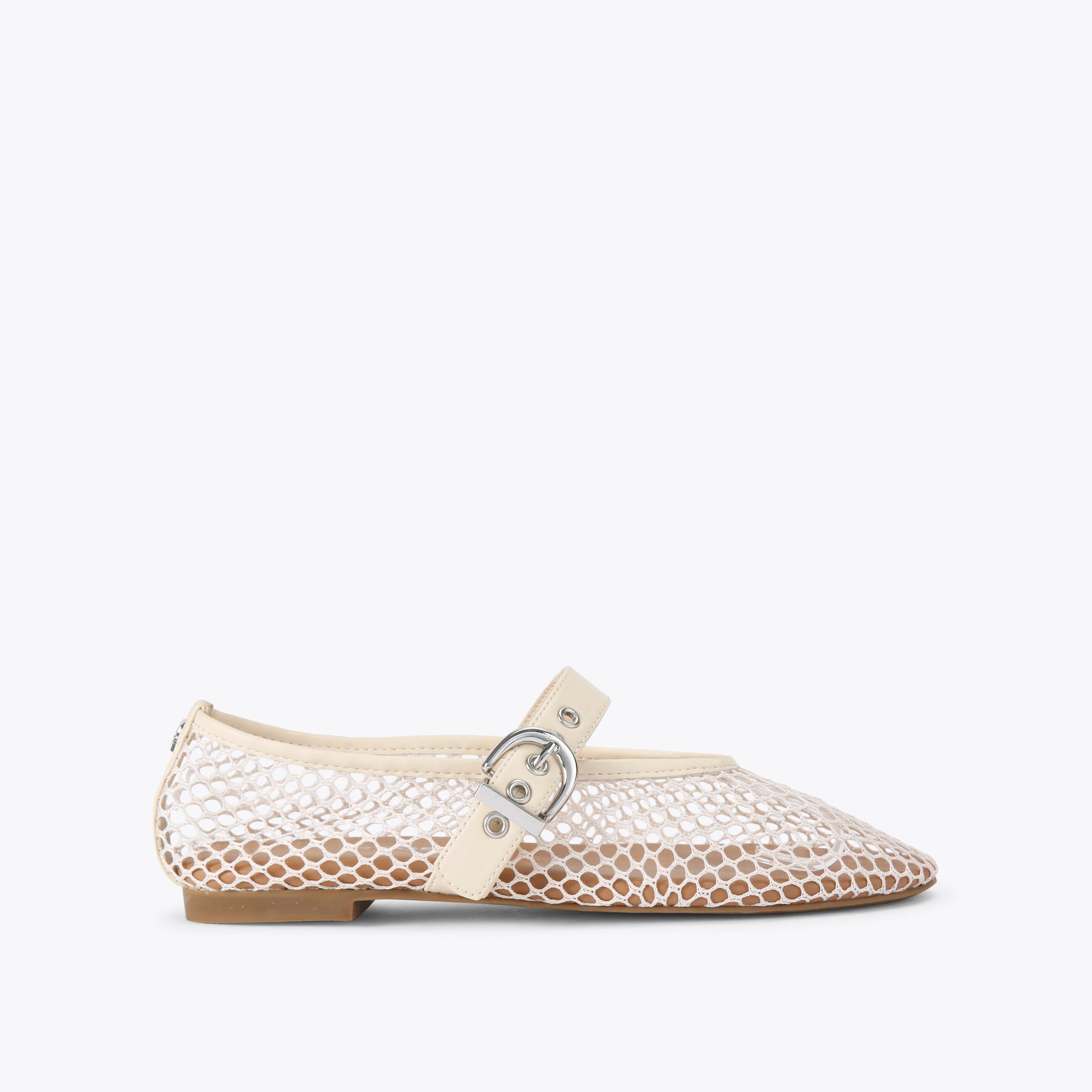 NICO WOVEN Bone Flat Mesh Shoe by KG KURT GEIGER