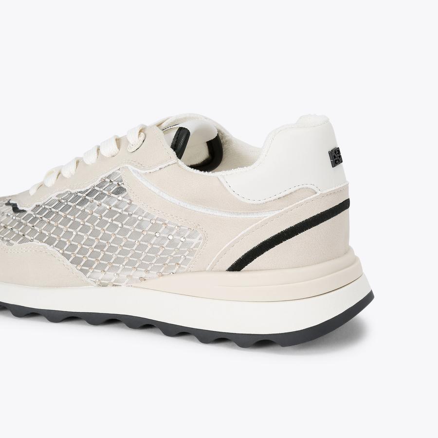 KINDER Bone Mesh Lace Up Sneaker by KG KURT GEIGER