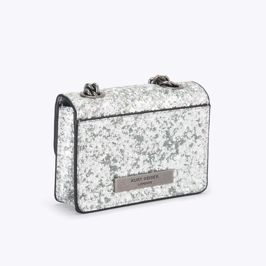 Kurt geiger silver bag deals