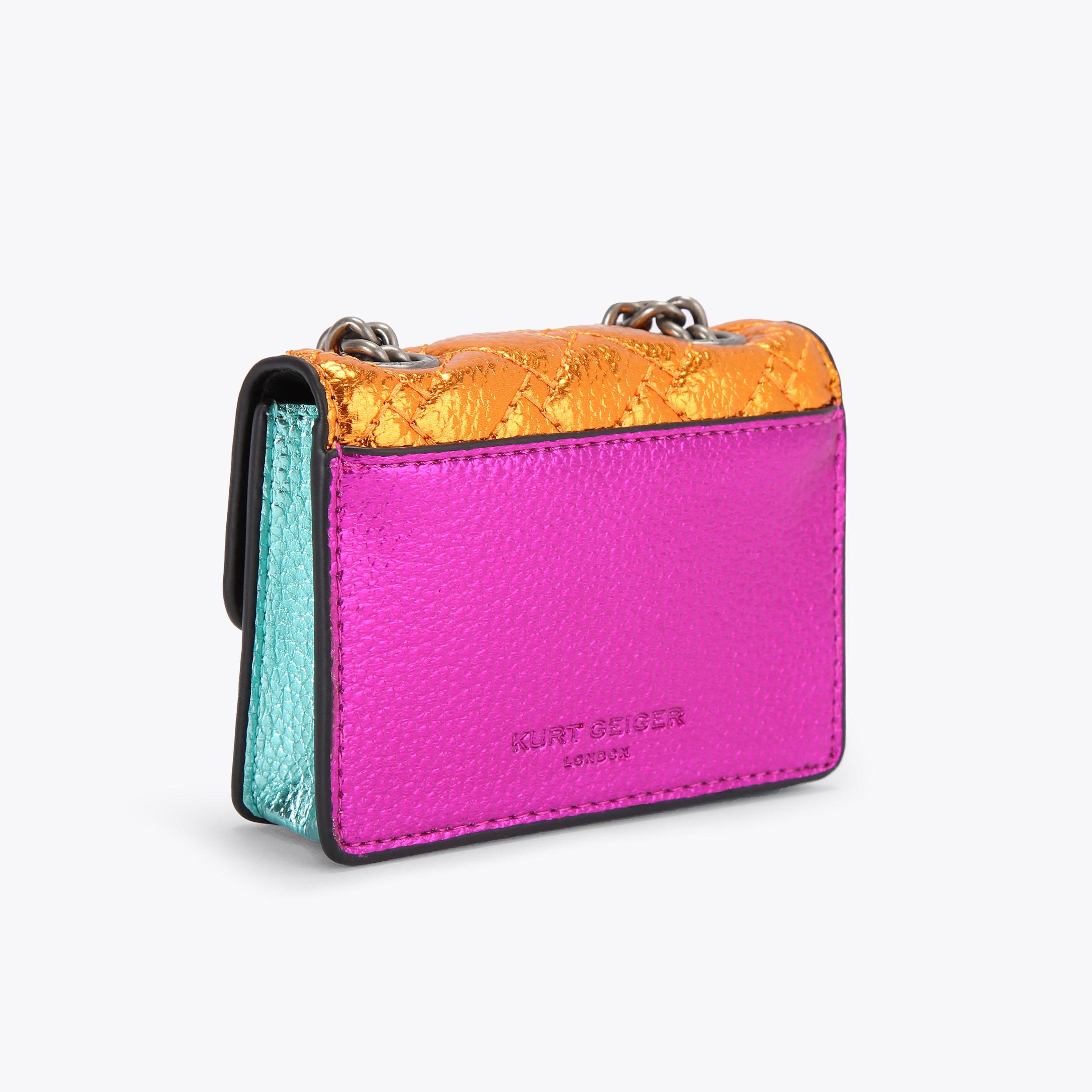 MICRO KENSINGTON MultiColoured Micro Quilted Cross Body Bag by KURT