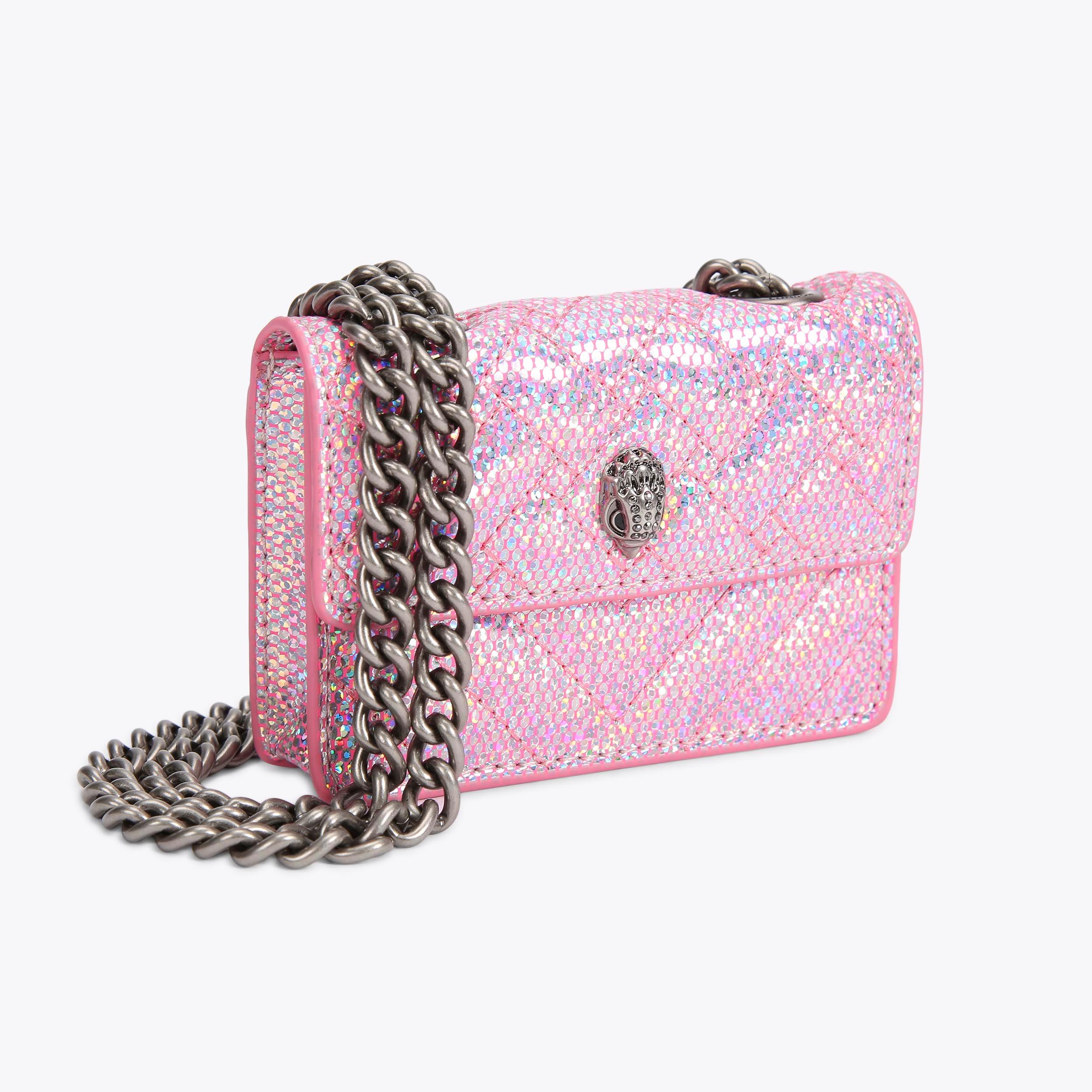 kurt geiger micro bag pink