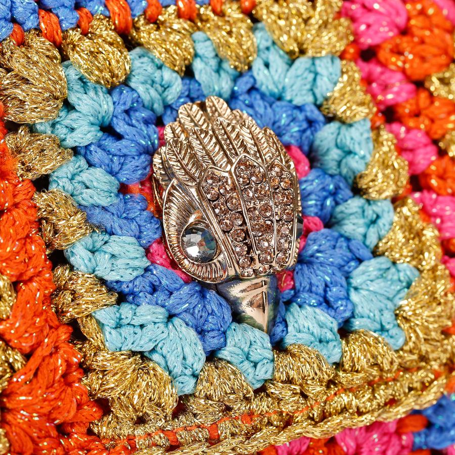 k8.0 Hug + Knit × Crunchy + Knit Bag Chunky Knit Bag, Boho Bubble Bag, Puffer Bag, Crochet Bag