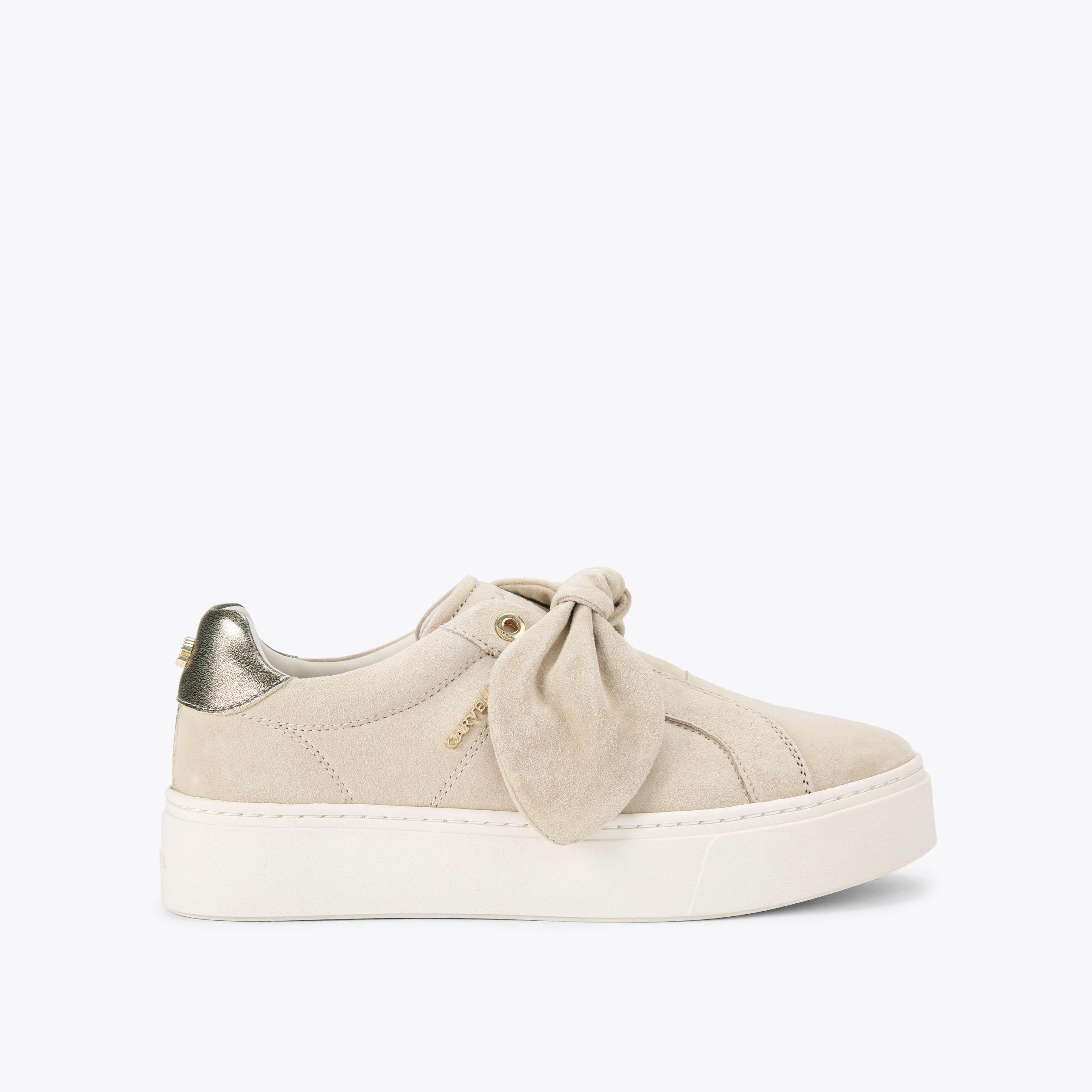 KENSINGTON SNEAKER Floral Beaded Sneaker by KURT GEIGER LONDON