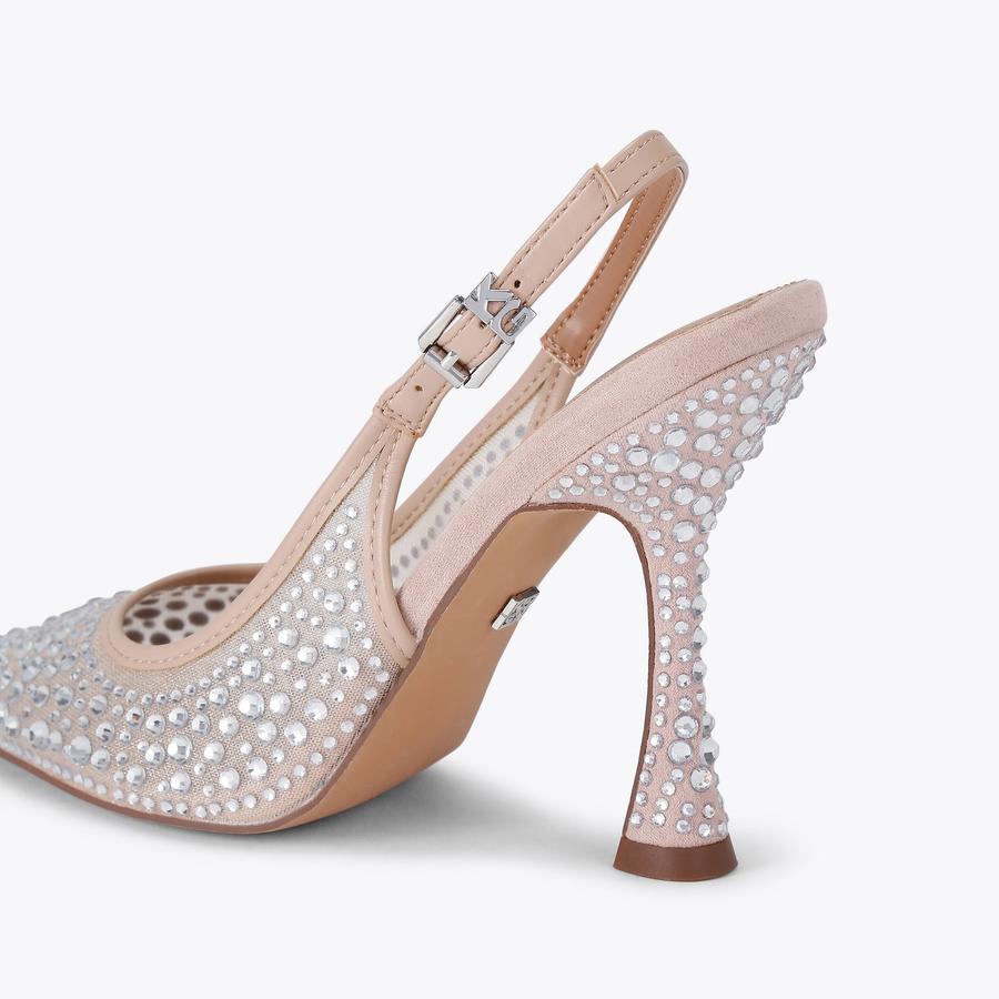 ARIA GEM Crystal Slingback Heel by KG KURT GEIGER