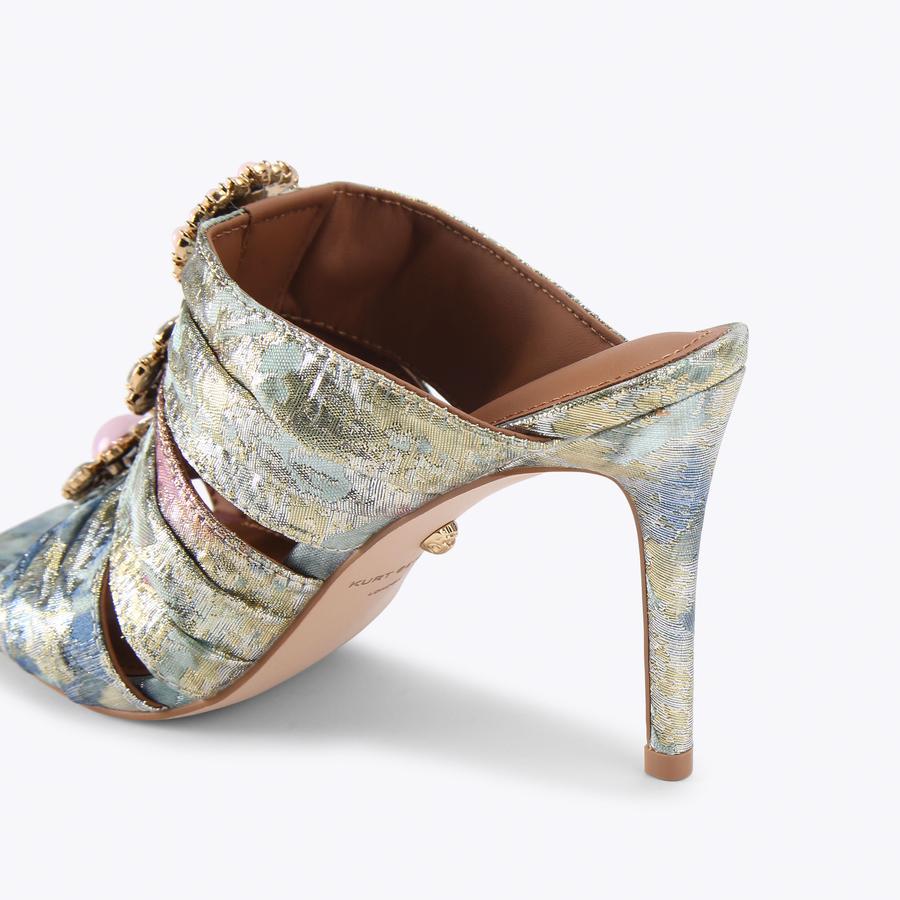Mules Plates Kurt Geiger London - Cuir Rose, Bout Pointu, Taille EU 36 - Neuf Avec Boîte