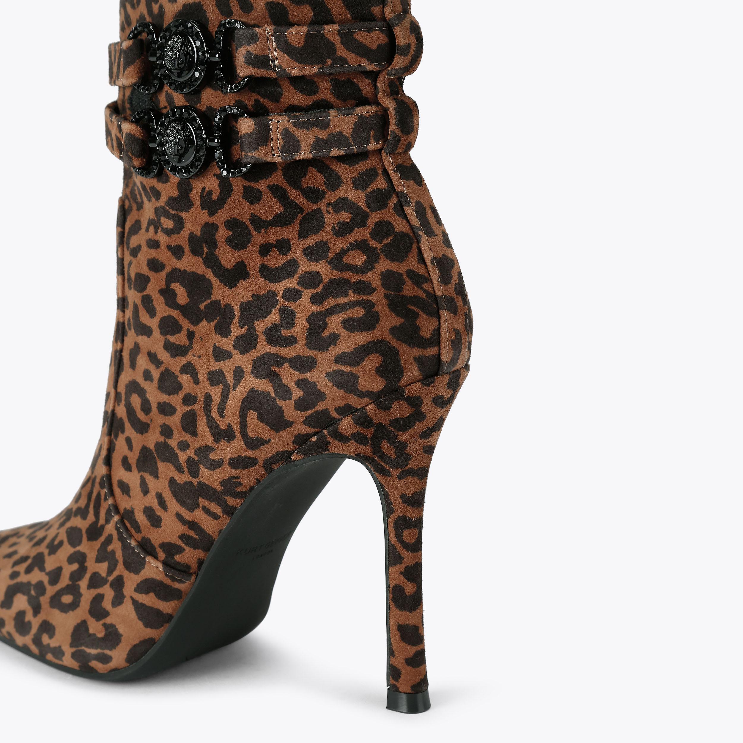 Ankle Boots Kurt Geiger Leopard Shoes MANSION ANKLE BOOT Leopard