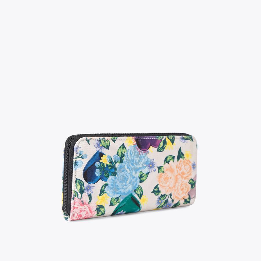 SOUTHBANK ZIP AROUND W Floral Zip Wallet by Kurt Geiger London