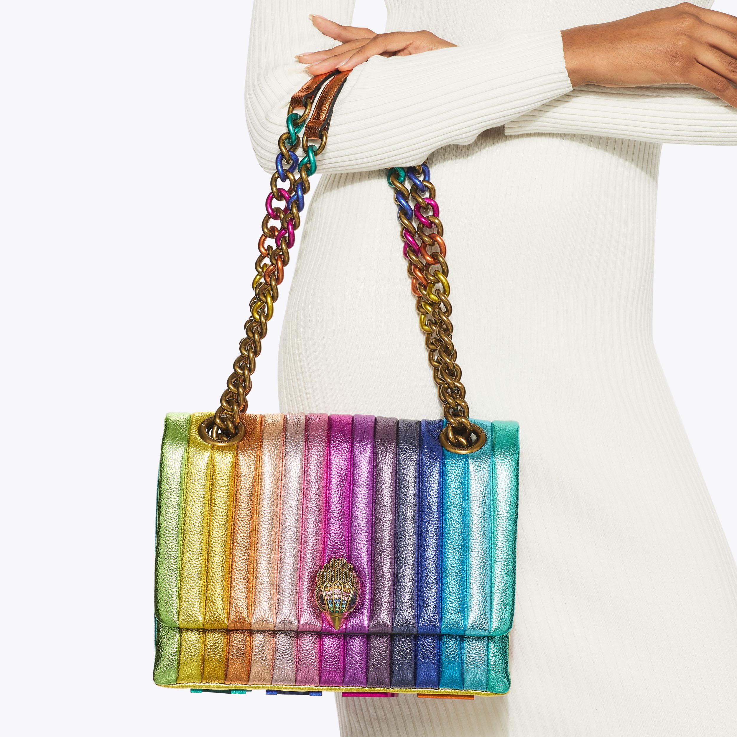 large-kensington-kurt-q-rainbow-stripe-pebble-grain-shoulder-bag-by