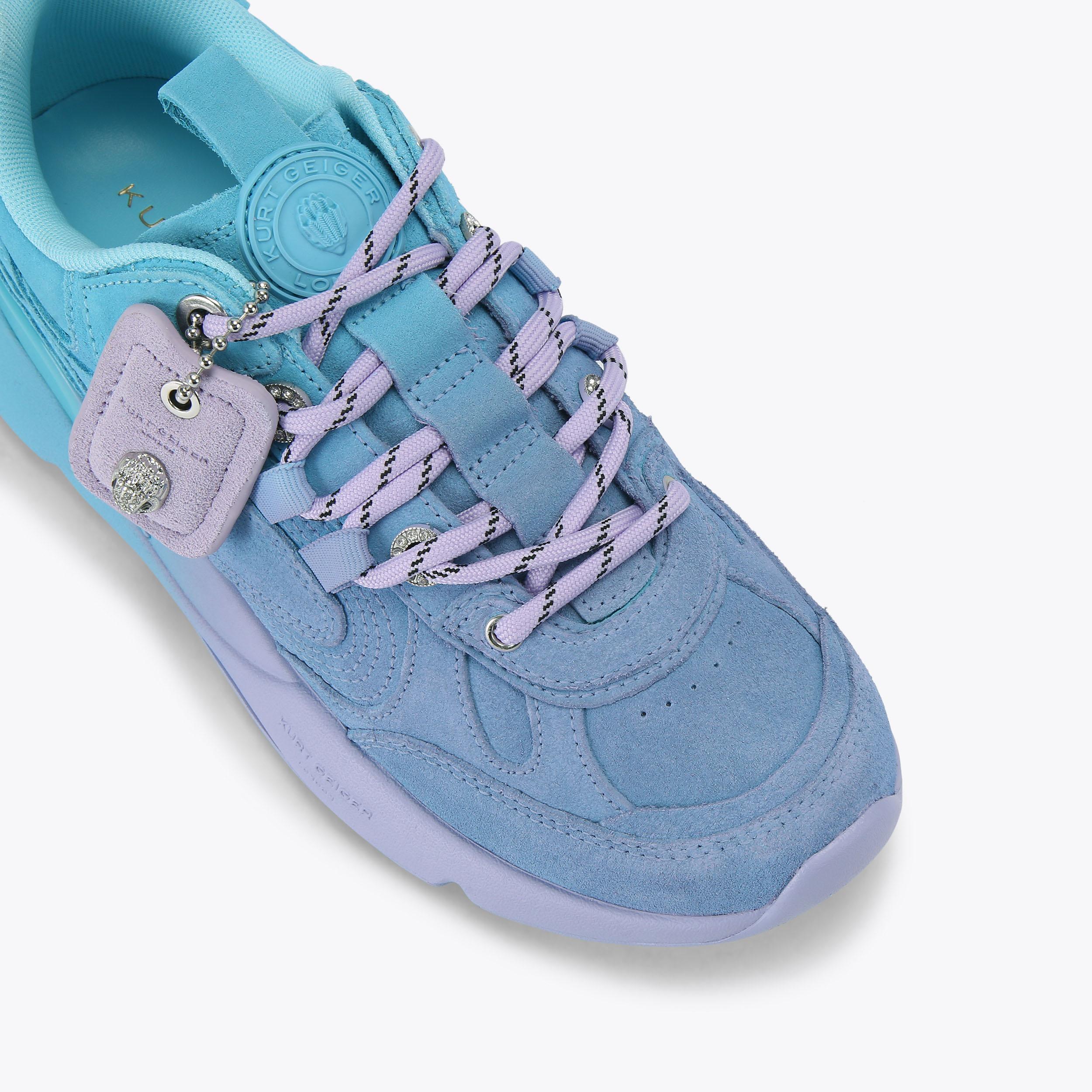 KURT RUNNER Blue Ombre Runner Sneaker by Kurt Geiger London