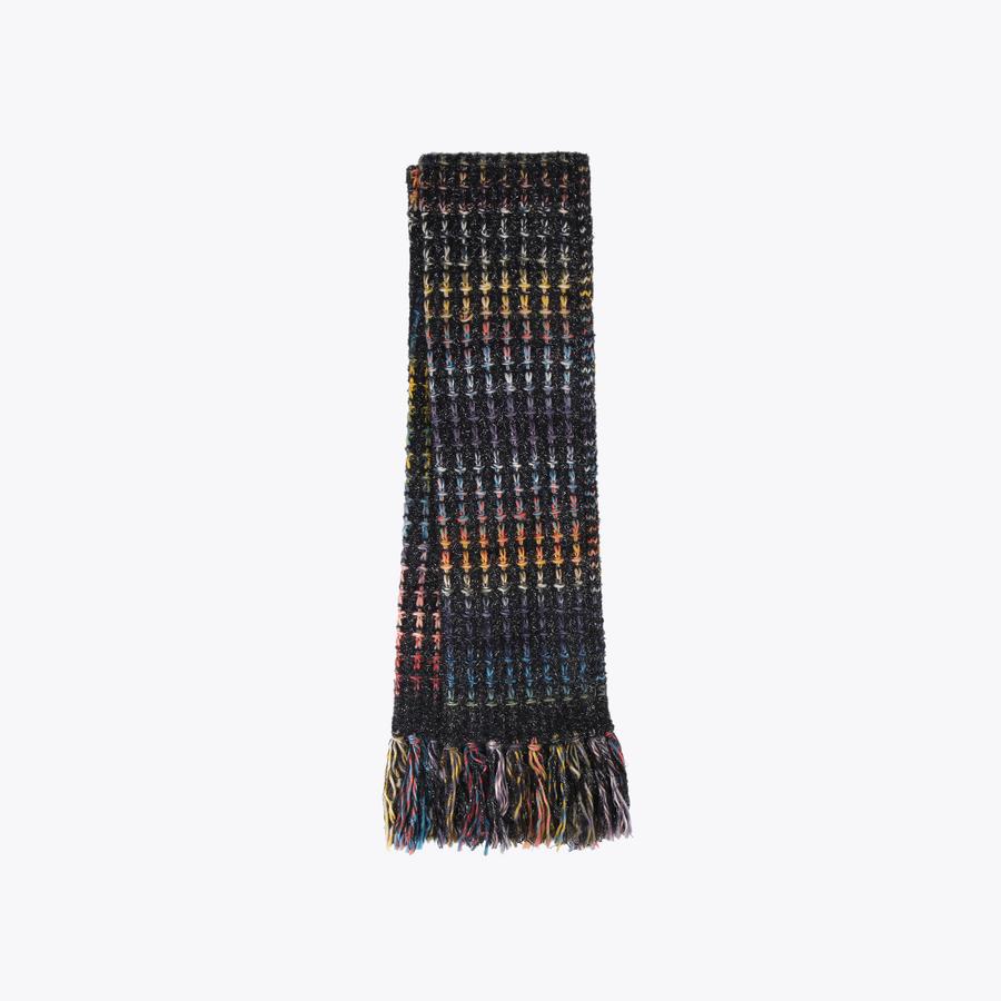 LUREX KNIT SCARF Multi Colour Knitted Scarf by KURT GEIGER