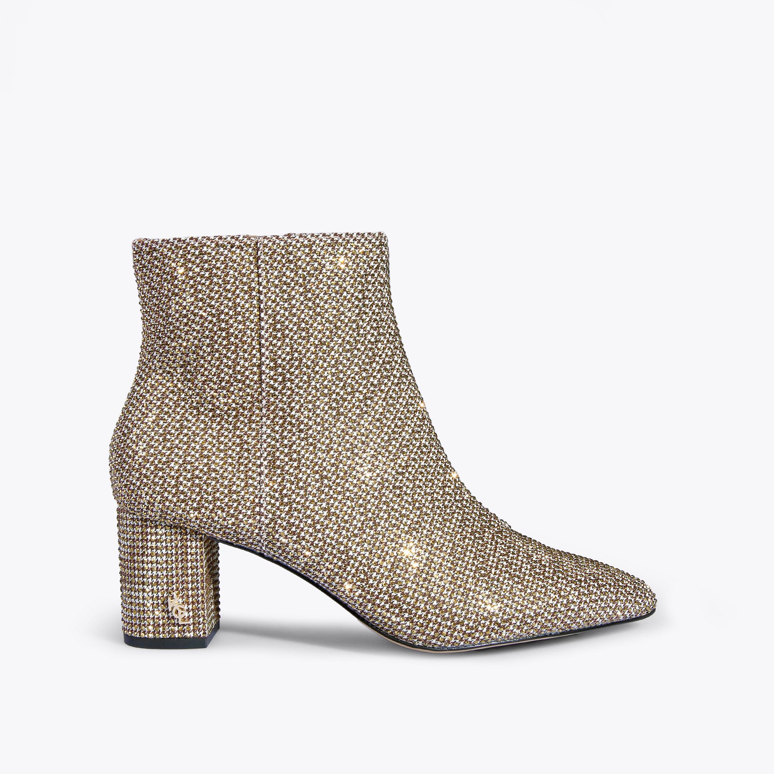 Sparkly on sale ankle boots