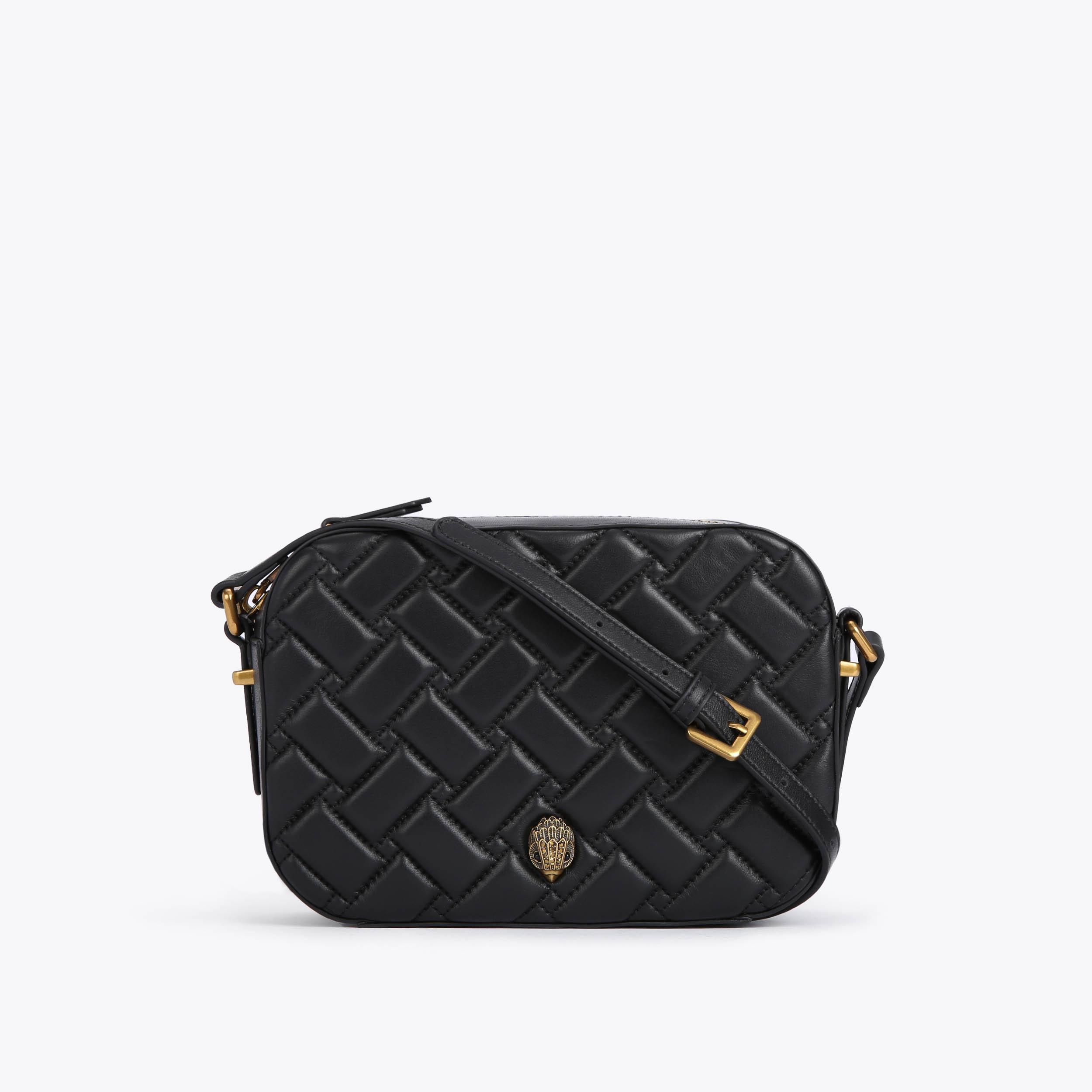 Structured black crossbody bag online