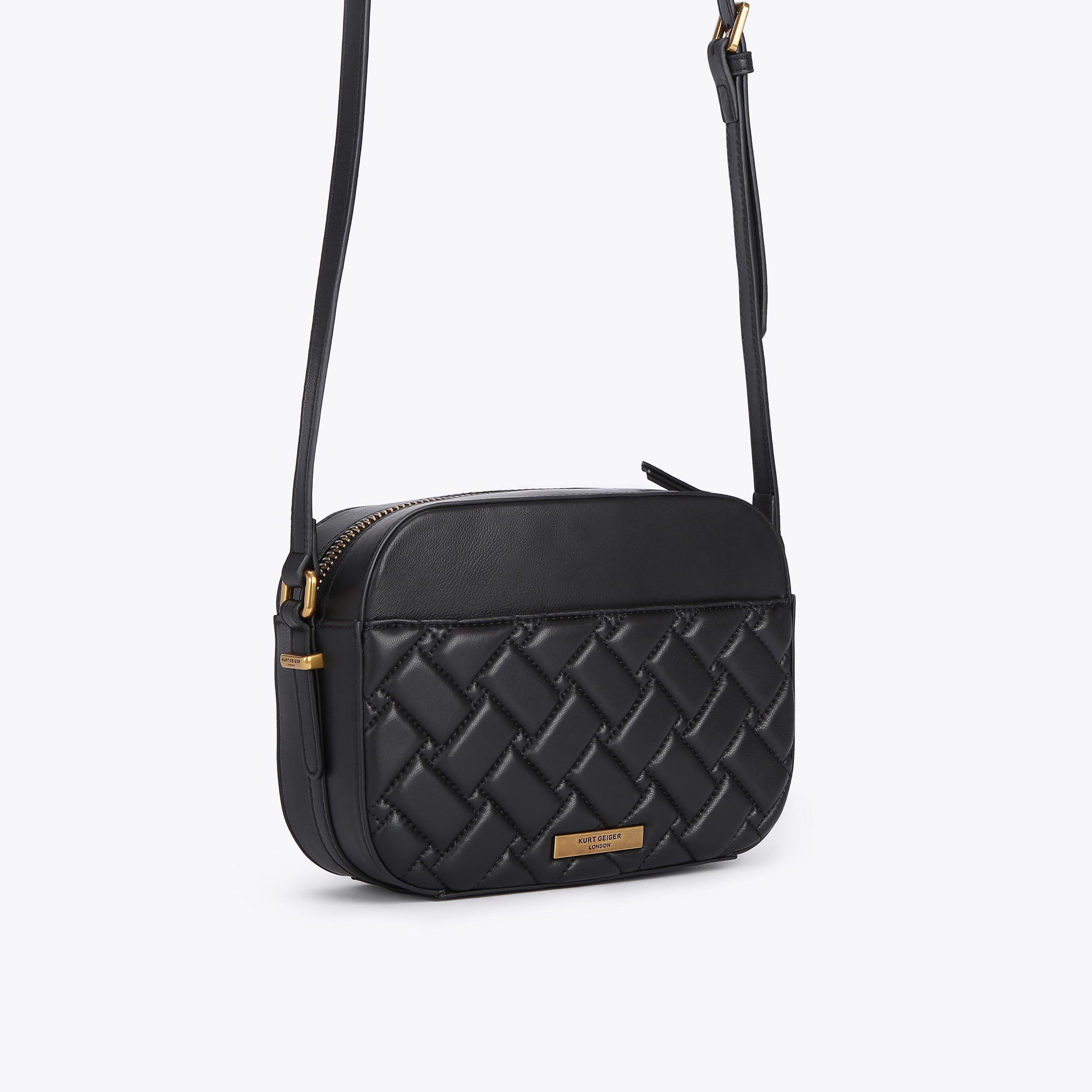 Kurt geiger black crossbody bag sale