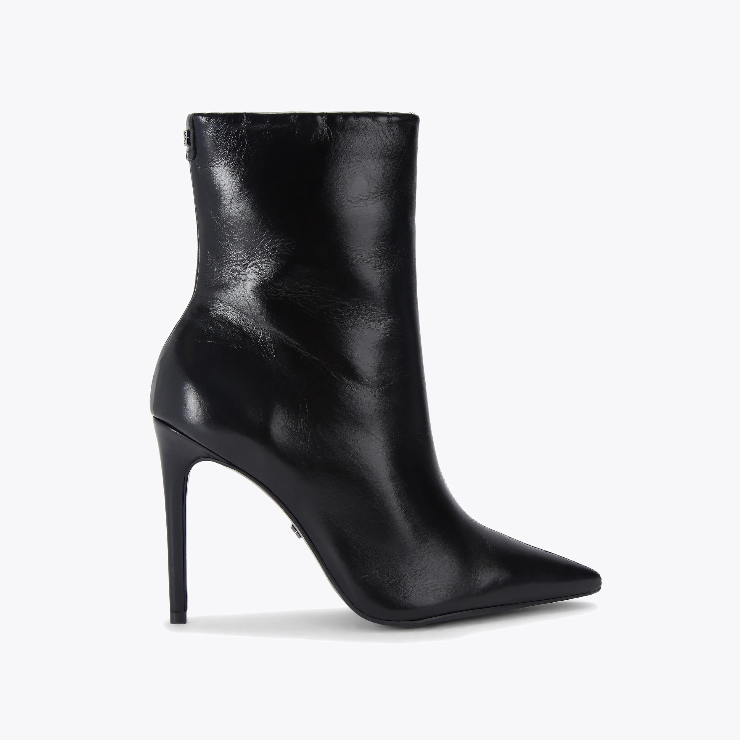 【ココ】 TOKYO Black Patent High Heel Boot by KG KURT GEIGER