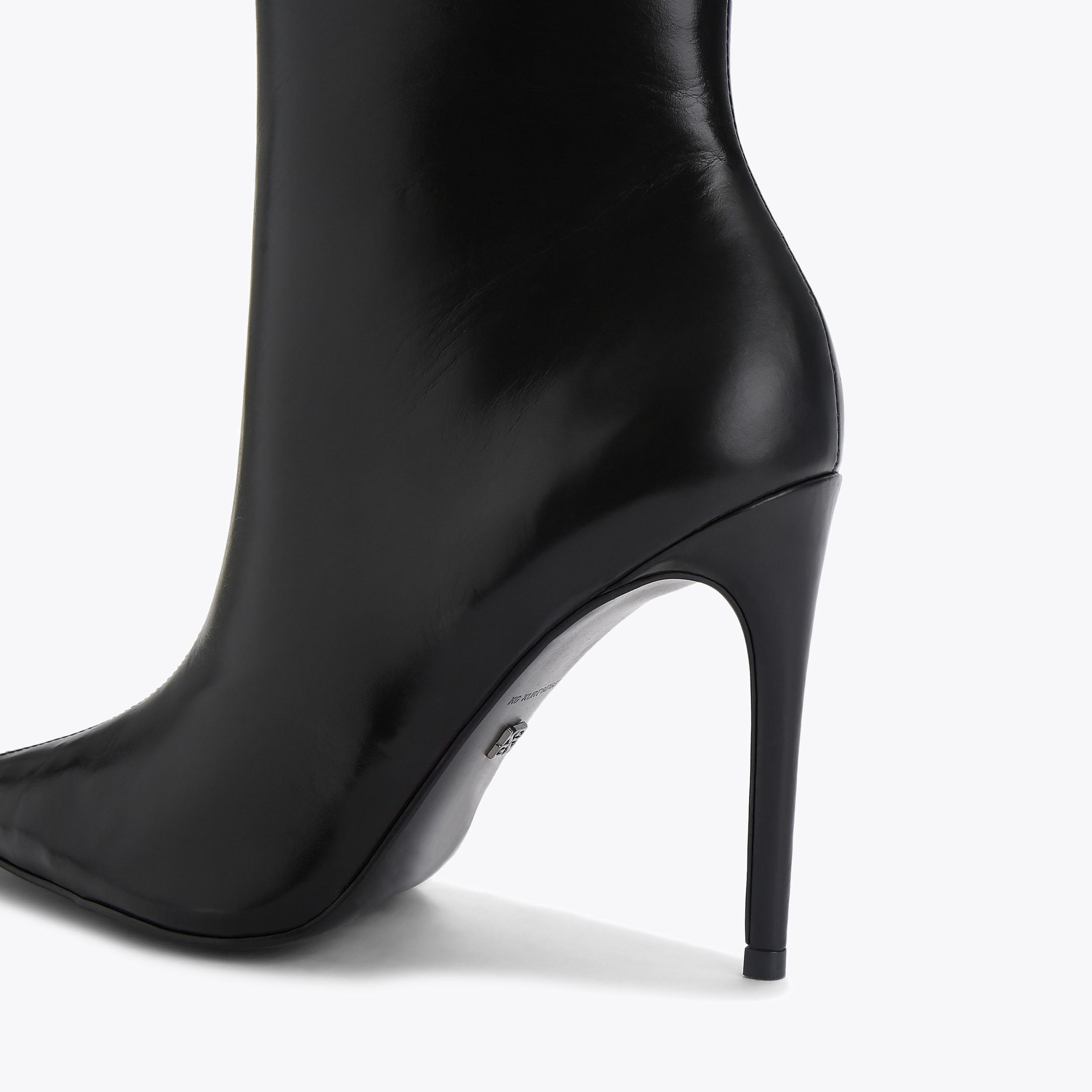 TOKYO Black Patent High Heel Boot by KG KURT GEIGER