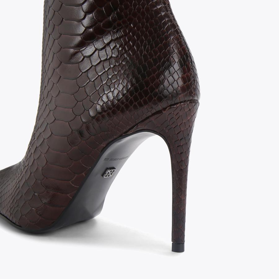 TOKYO Black Patent High Heel Boot by KG KURT GEIGER