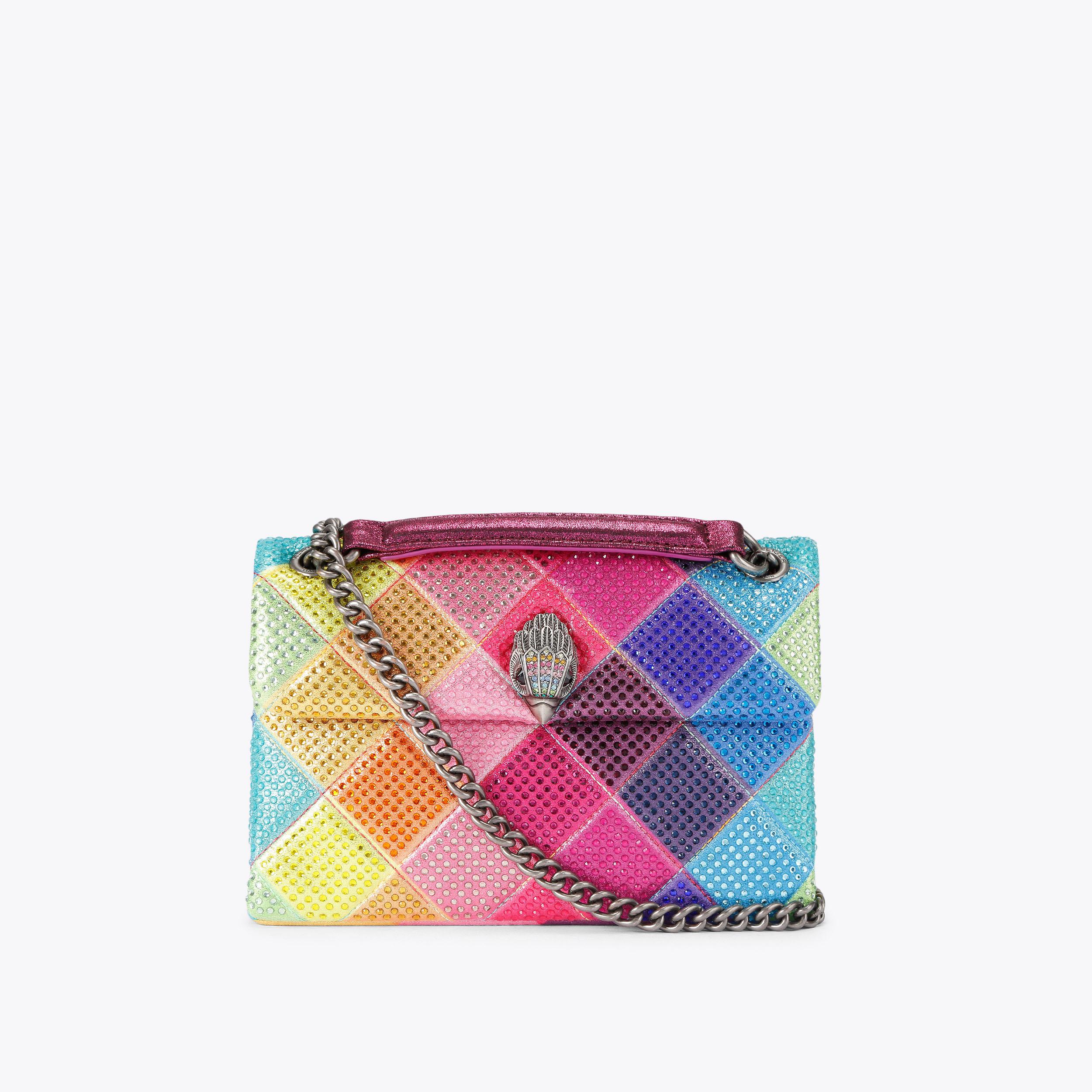 Medium Fabric Kensington Bag - multi-coloured