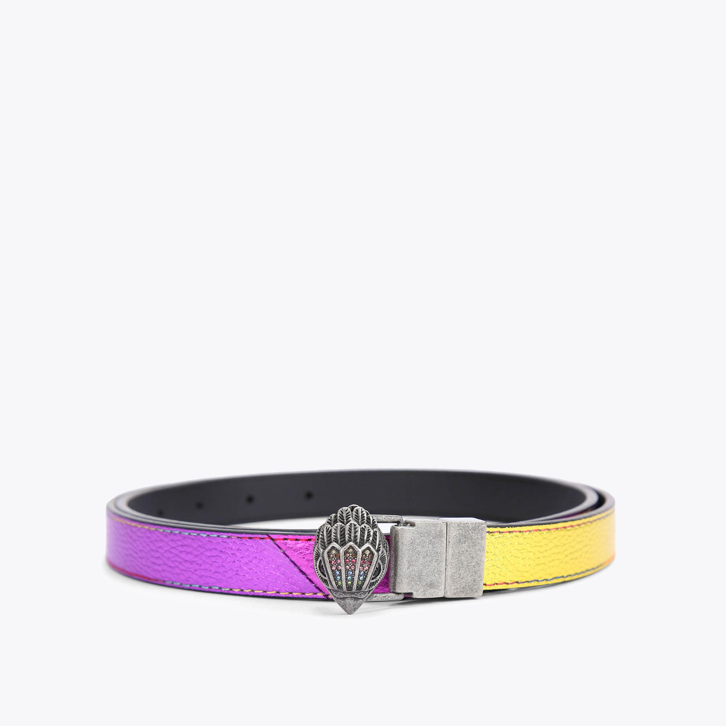 Kurt Geiger Reversible Purple and Blue Belt Kurt Geiger London REVERSIBLE - Belt - mult oth/multi  main image 2