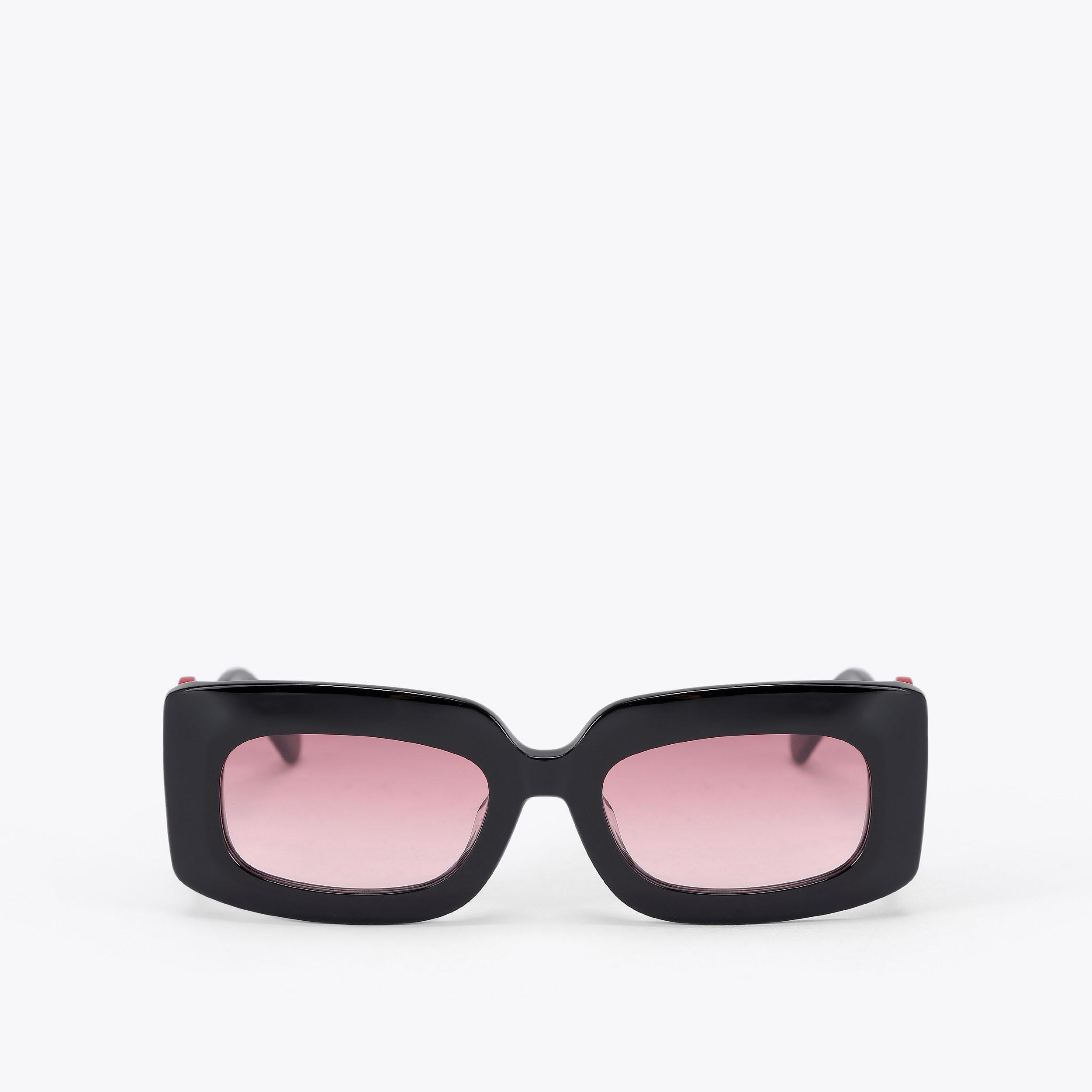XL HEART RECTANGLE Heart Sunglasses by Kurt Geiger London