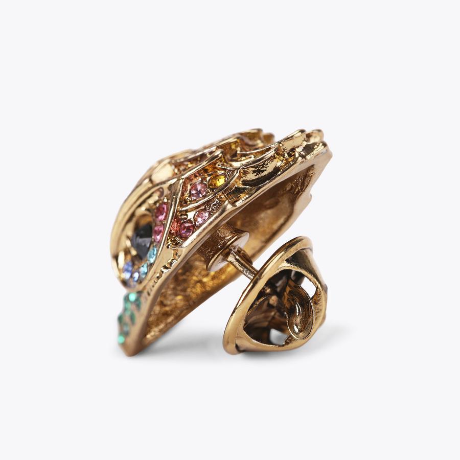 EAGLE PIN Gold Crystal Head Attach by KURT GEIGER LONDON