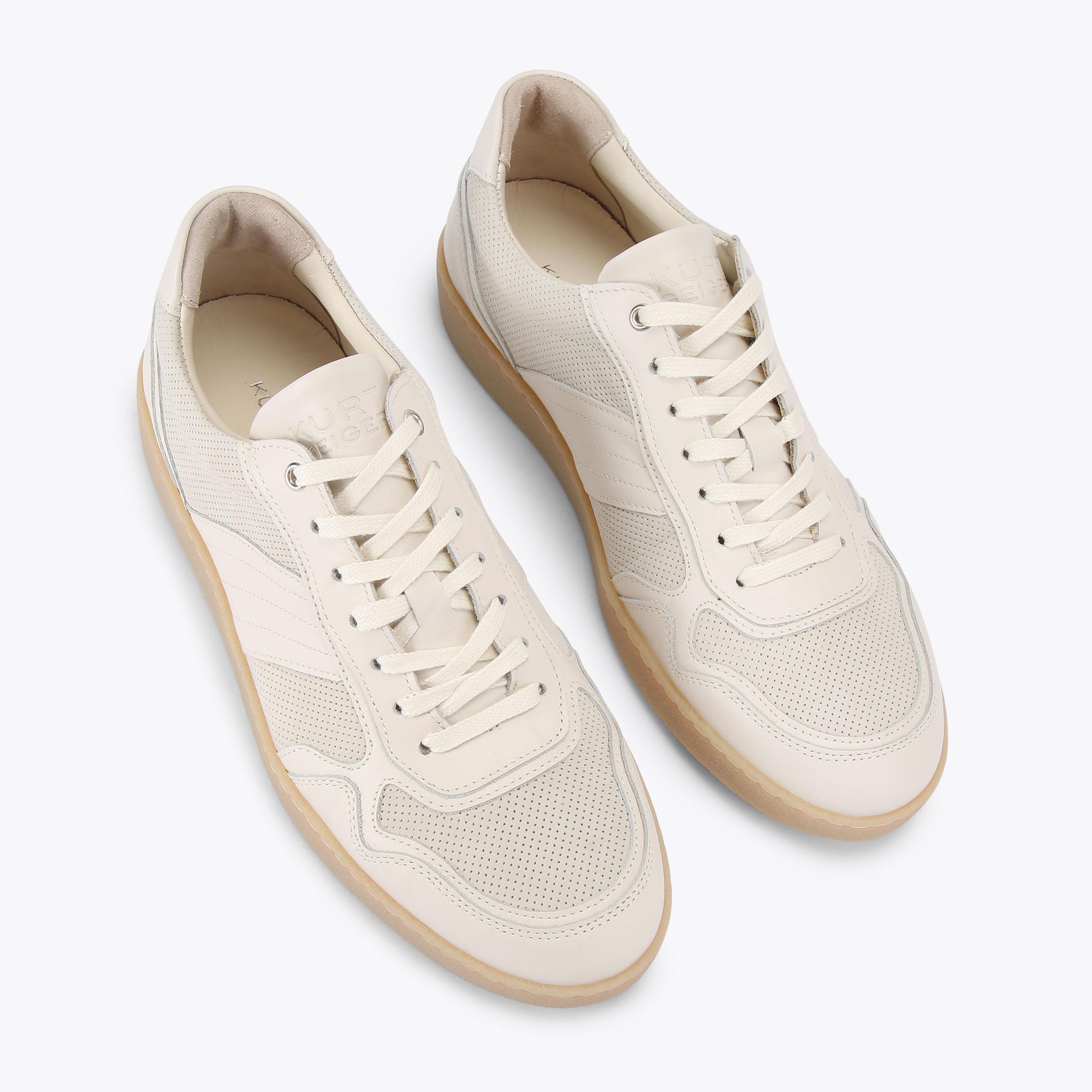 Lloyd 2 Lace Up Sneaker in White | Kurt Geiger
