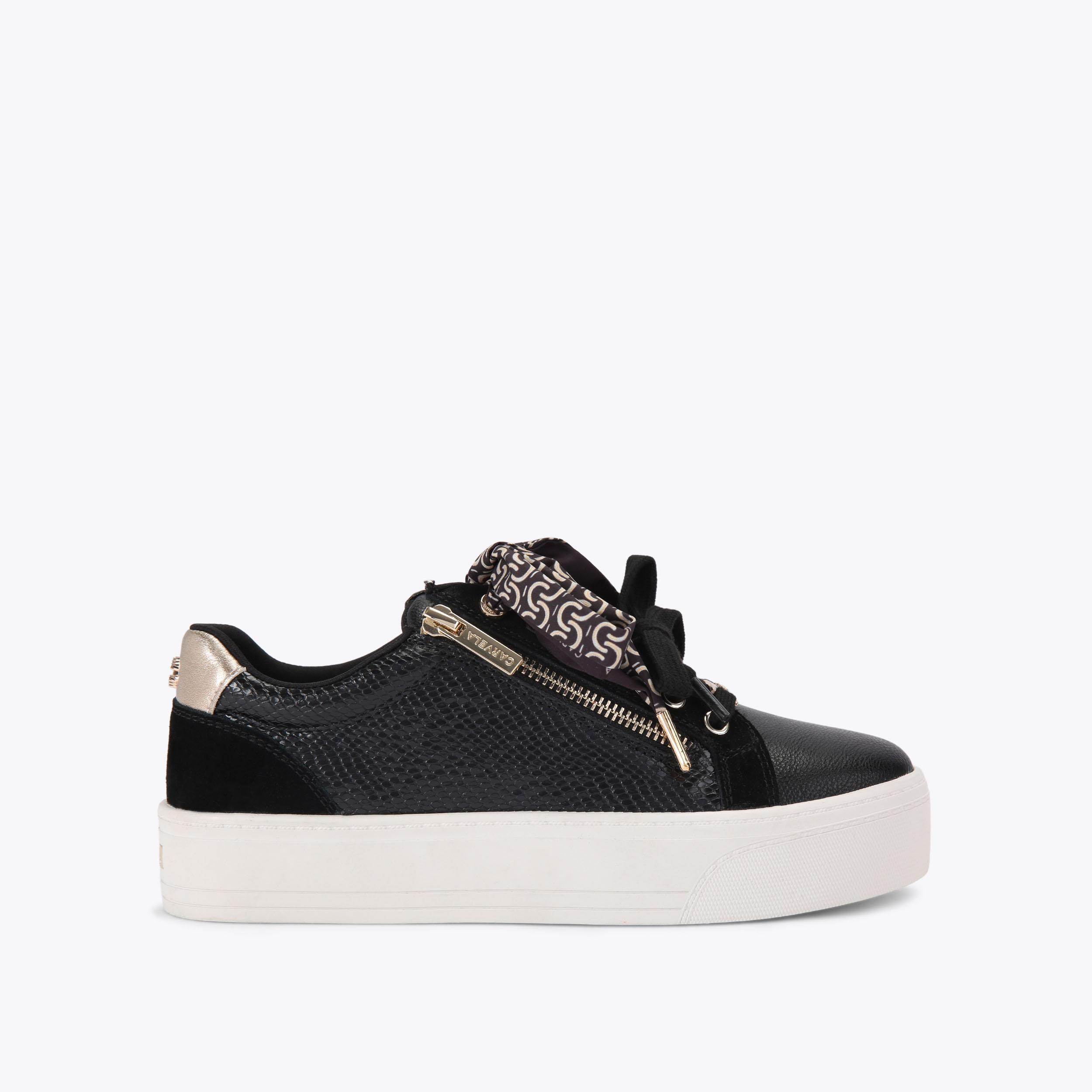 CLICK 2 Black Patent Loafers by CARVELA COMFORT