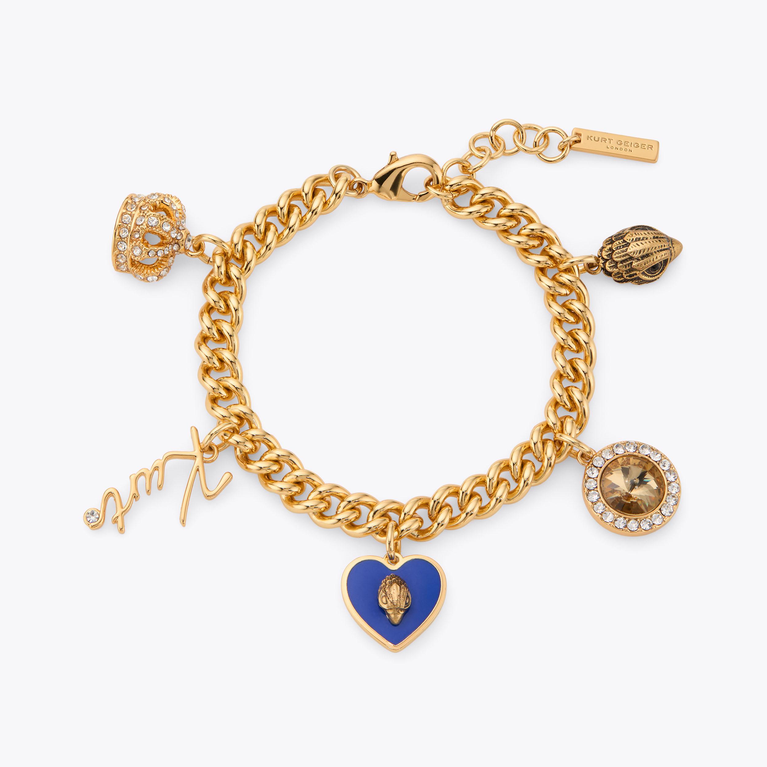 Kurt Charm Bracelet - metallics