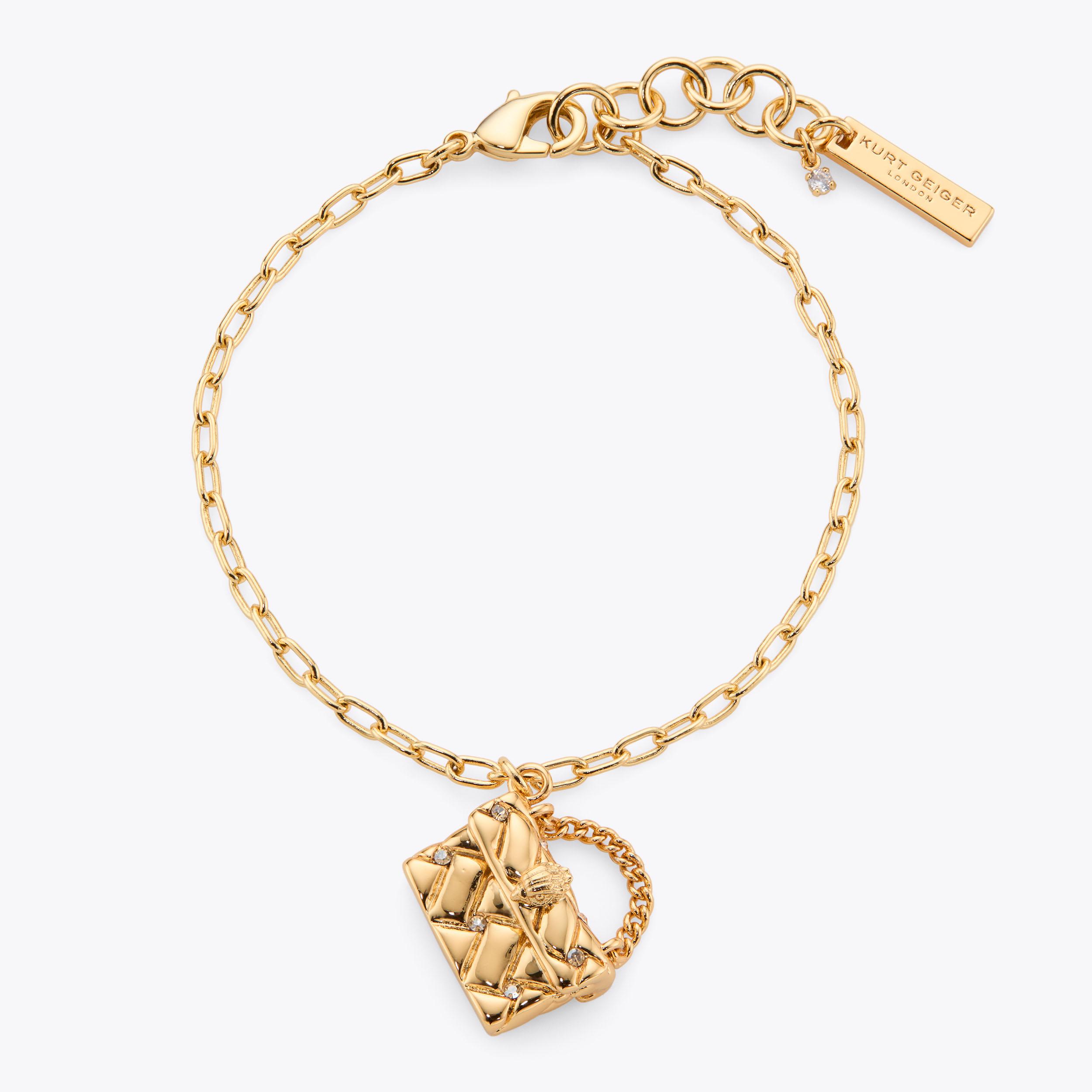 Kensington Bag Bracelet - metallics